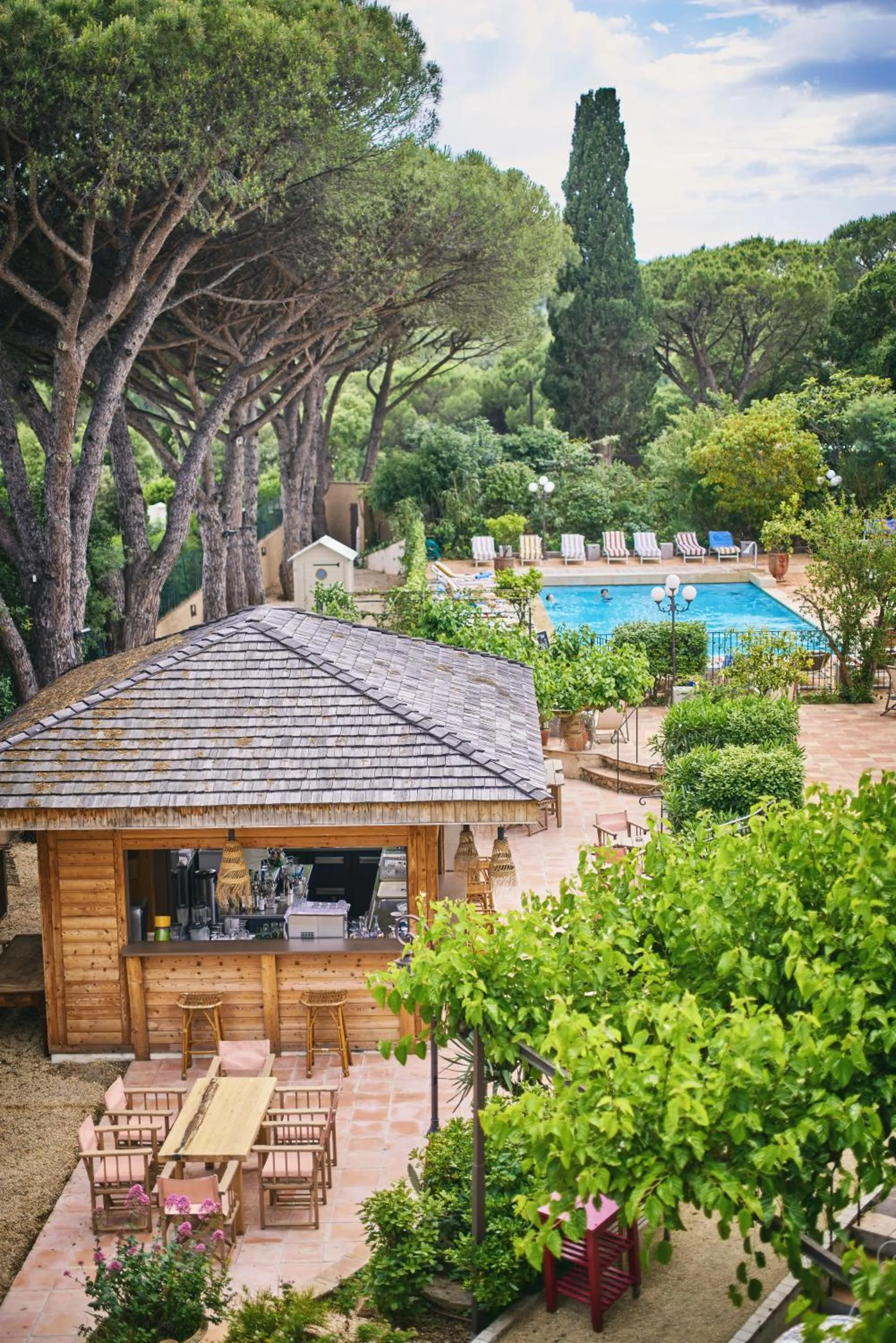 Garden view in La Ferme D'Augustin