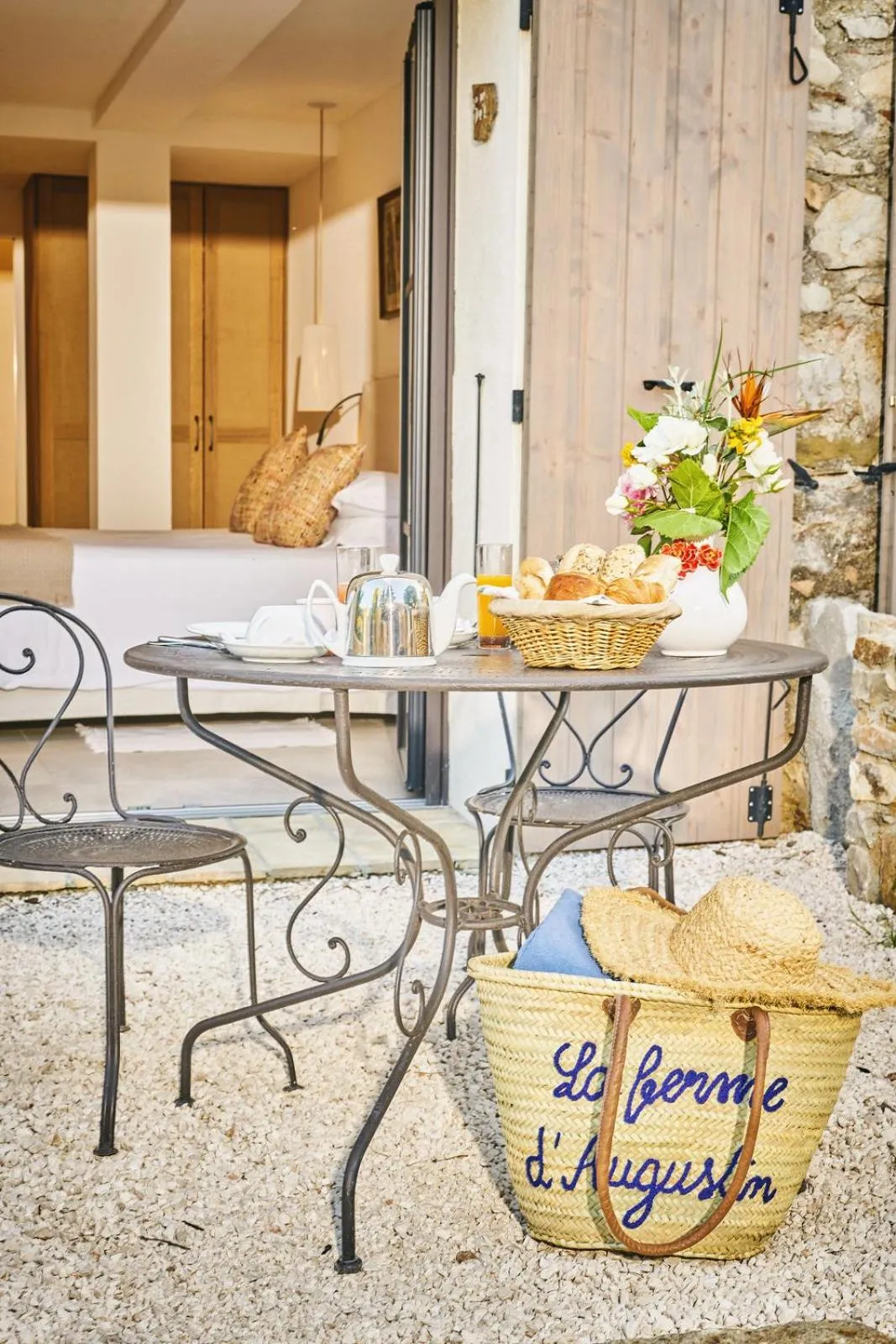 Balcony/Terrace in La Ferme D'Augustin