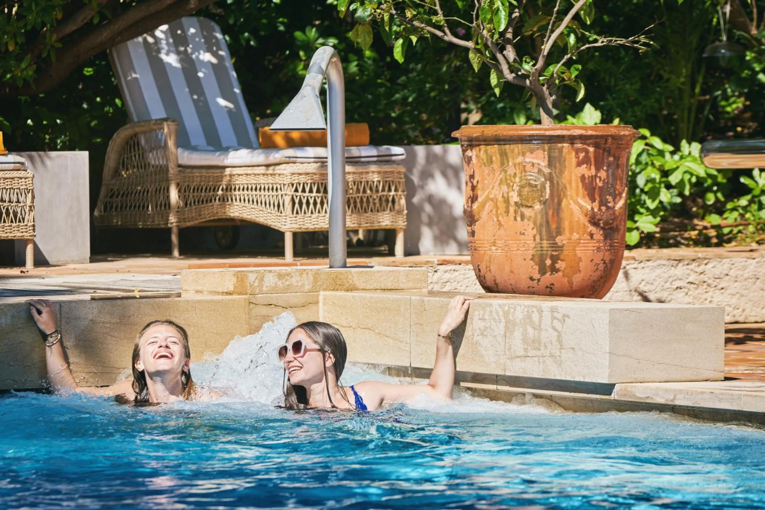 Swimming pool in La Ferme D'Augustin
