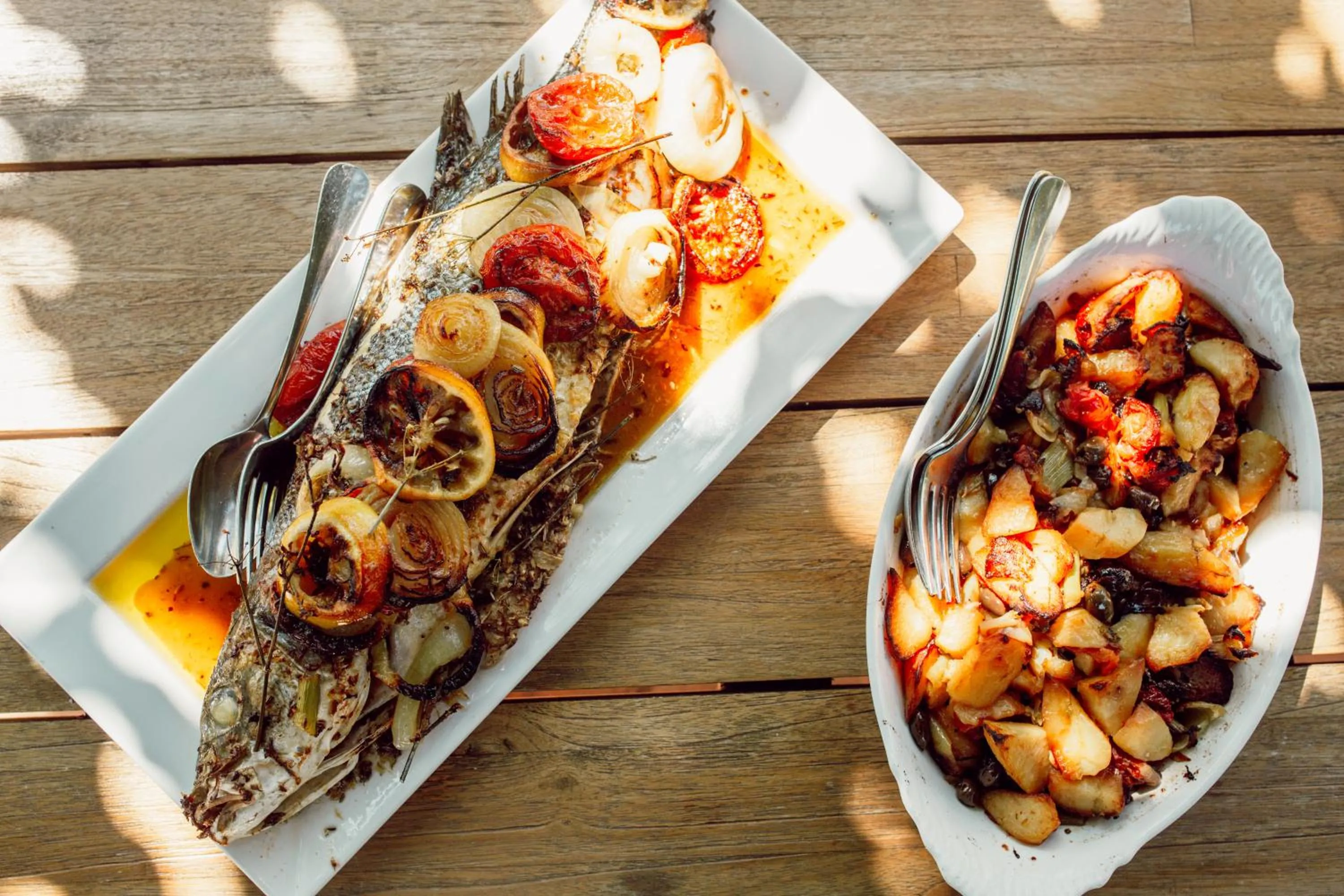 Food and drinks in La Ferme D'Augustin