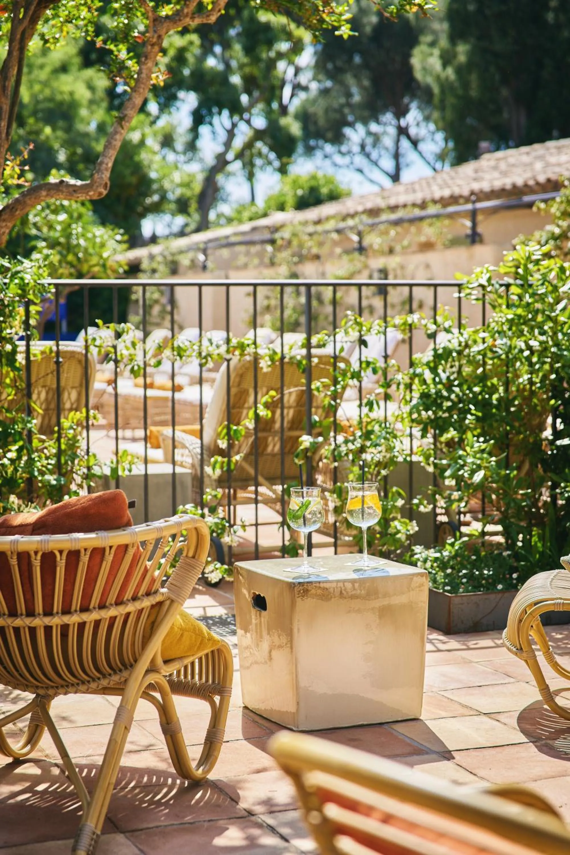 Patio in La Ferme D'Augustin