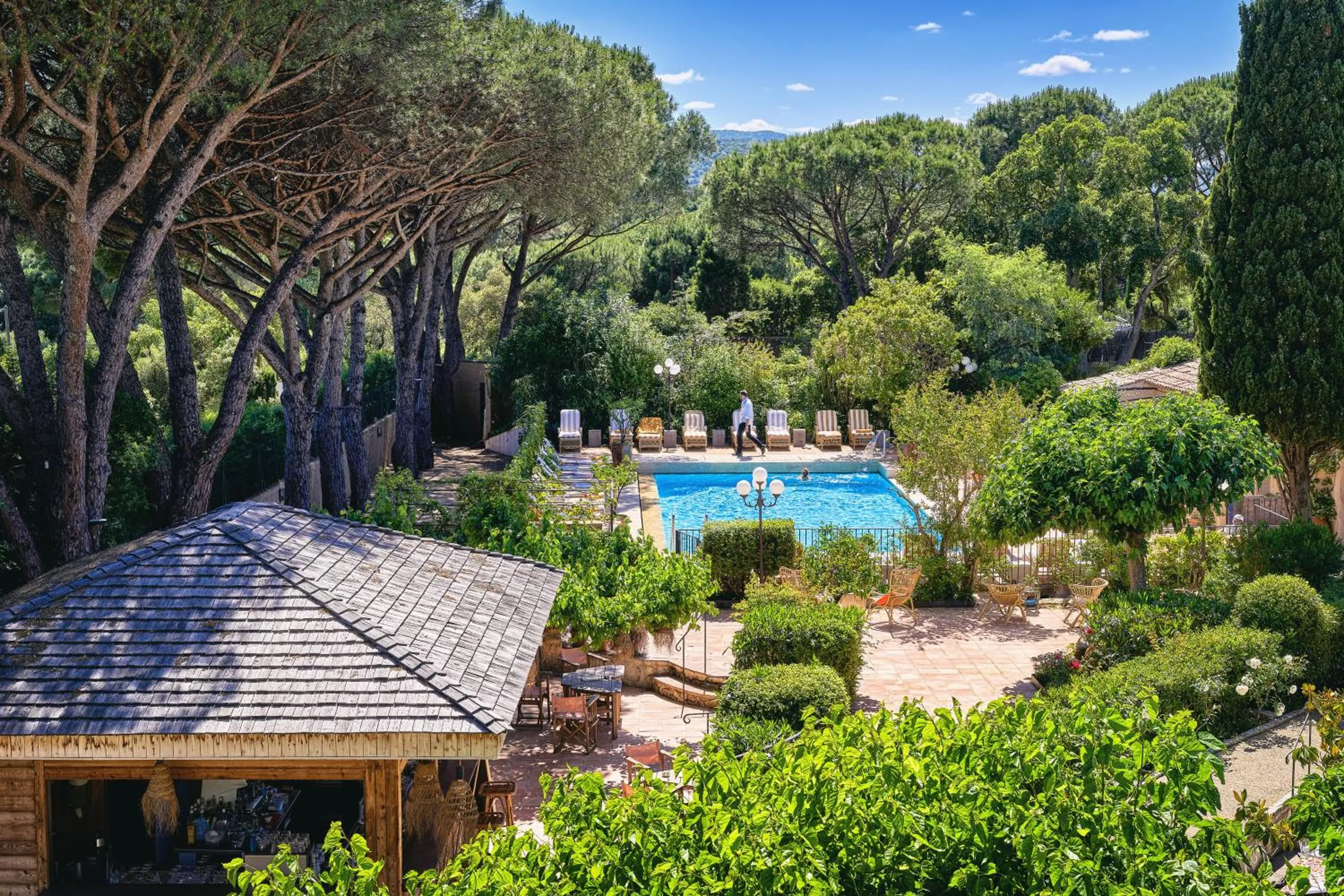 Garden view in La Ferme D'Augustin