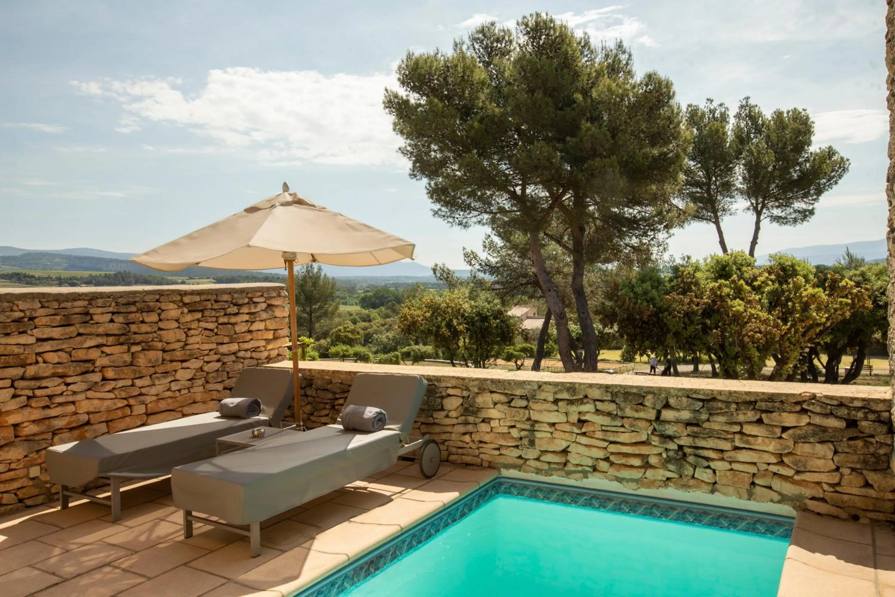 Garden in Le Phébus & Spa – Relais & Châteaux