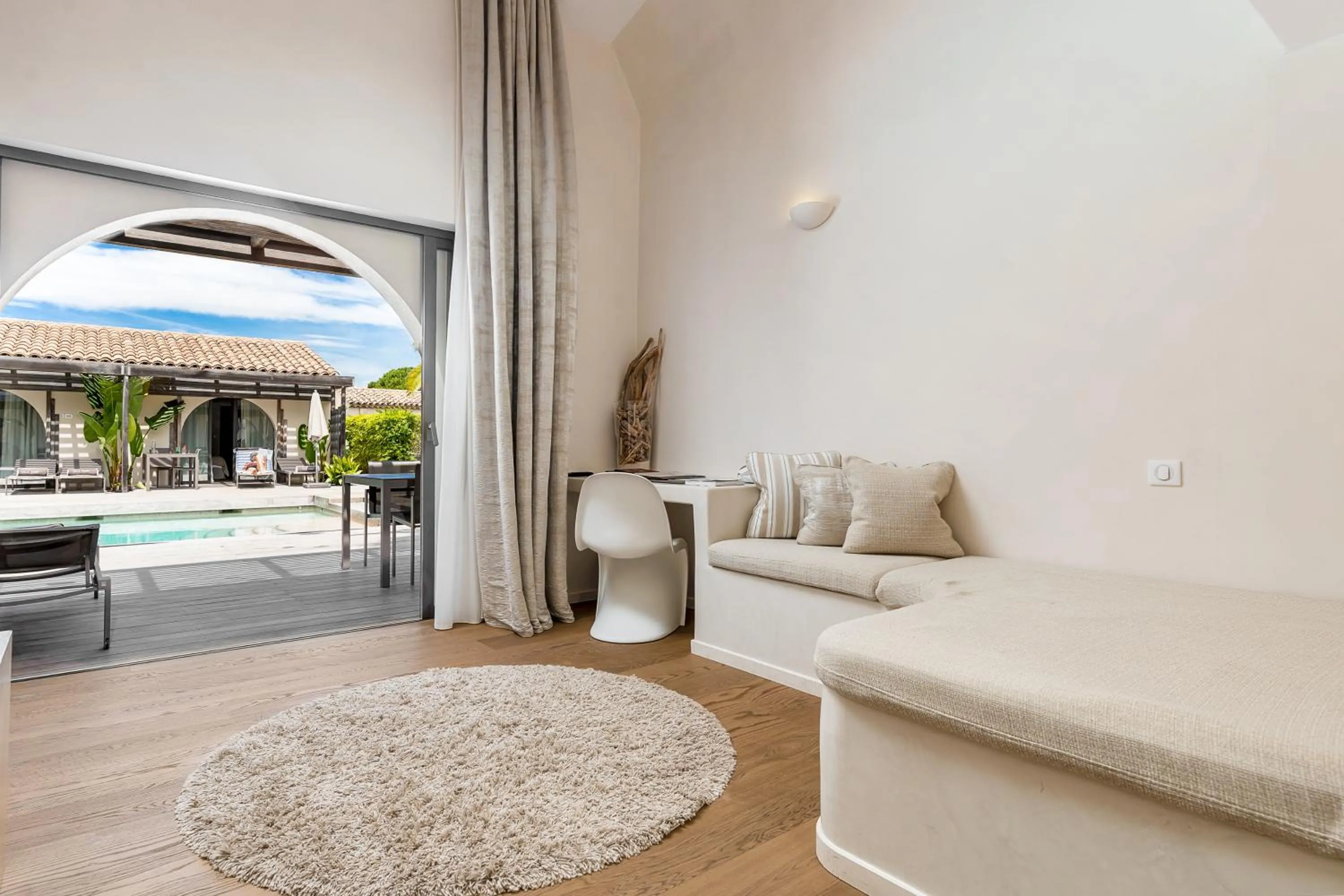 Seating area in Villa Cosy, hotel & spa