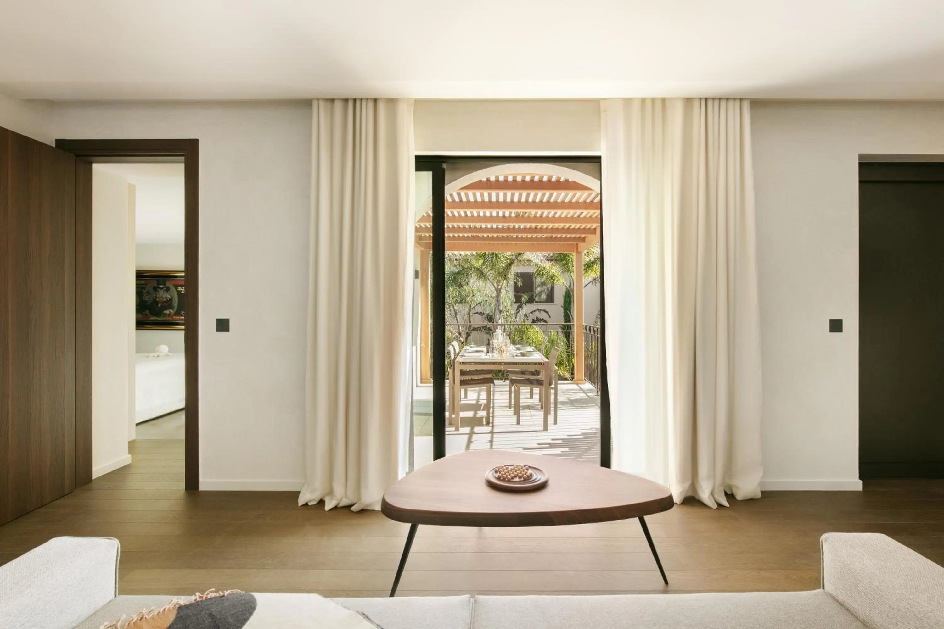 Patio in Villa Cosy, hotel & spa