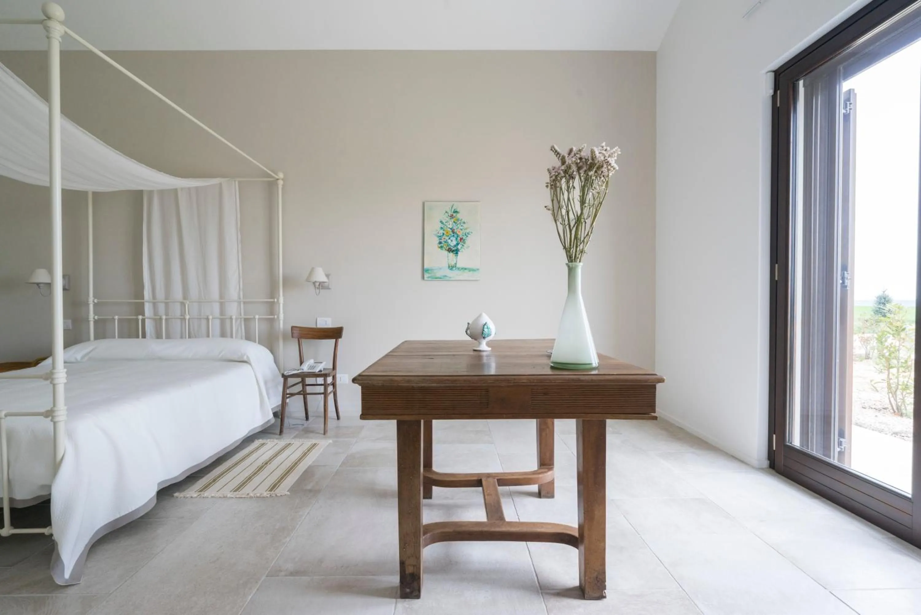 Bedroom, Bed in Masseria Fontana di Vite