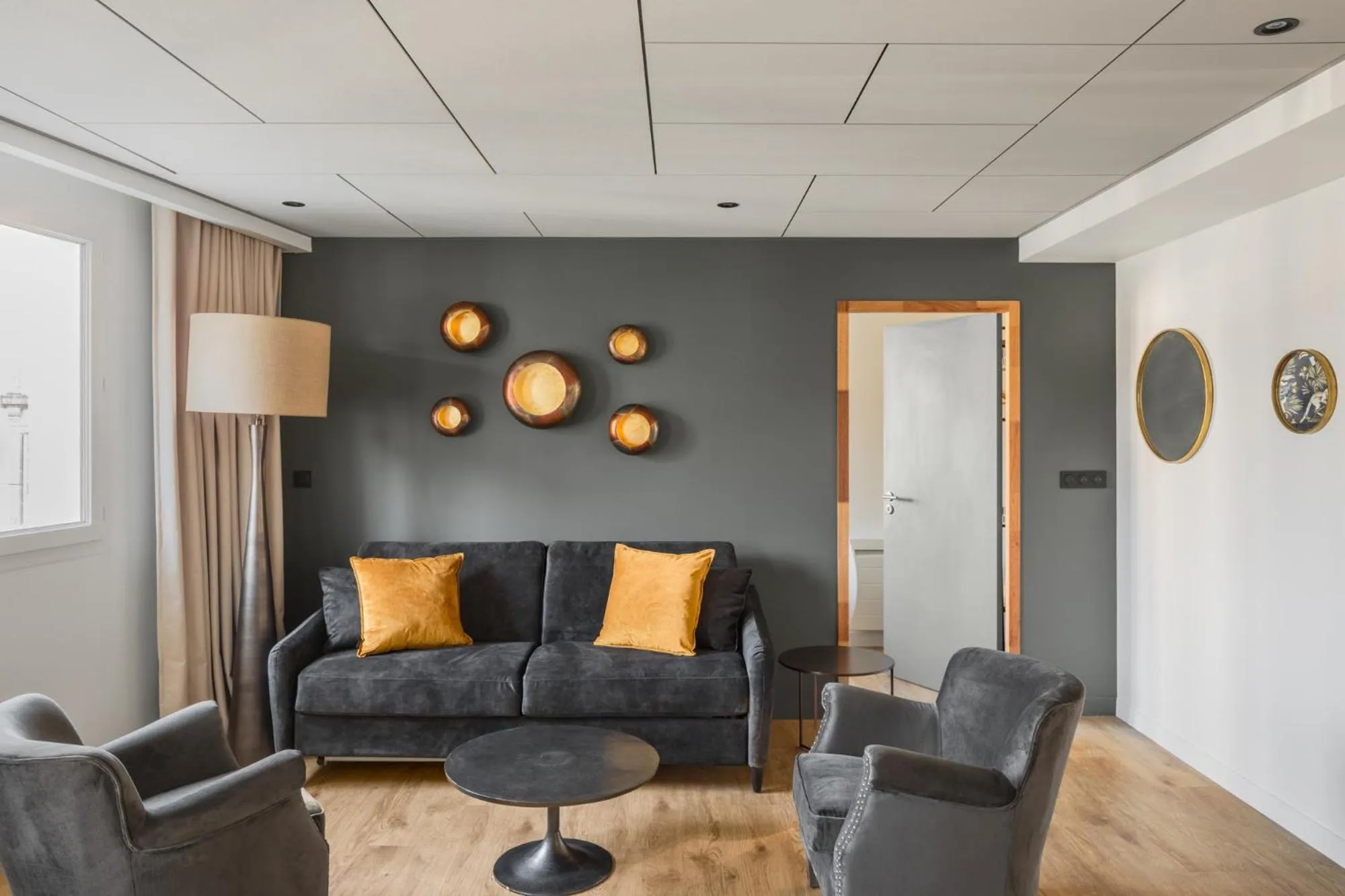 Living room in Edgar Hôtel & Spa - Table Gastronomique