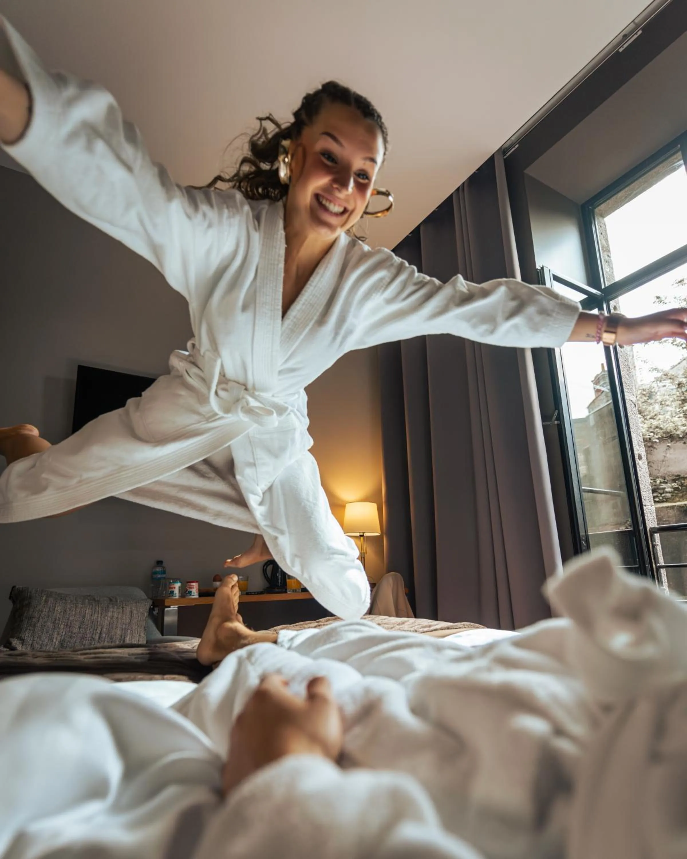 group of guests, Bed in Edgar Hôtel & Spa - Table Gastronomique