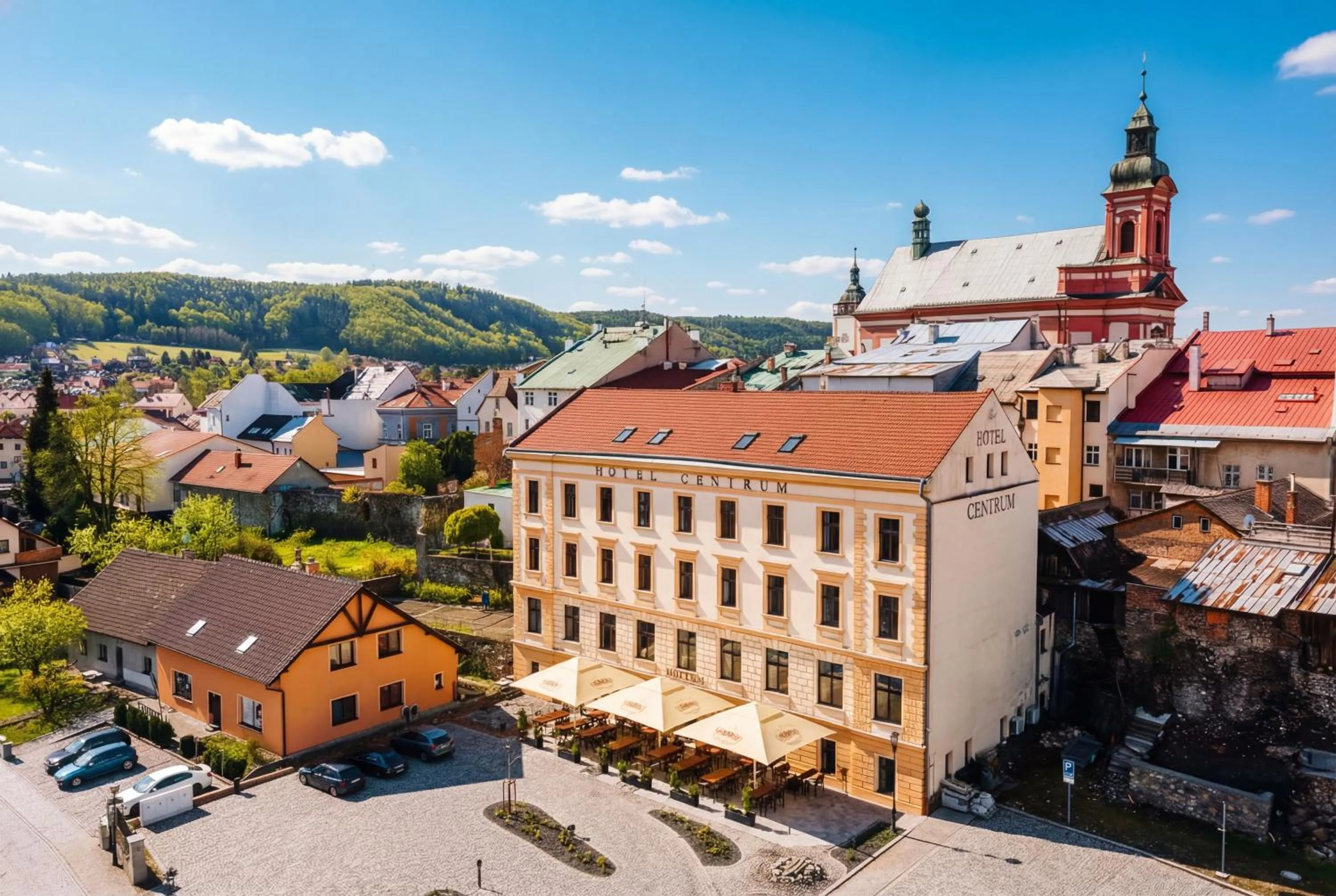 Property building in Hotel Centrum