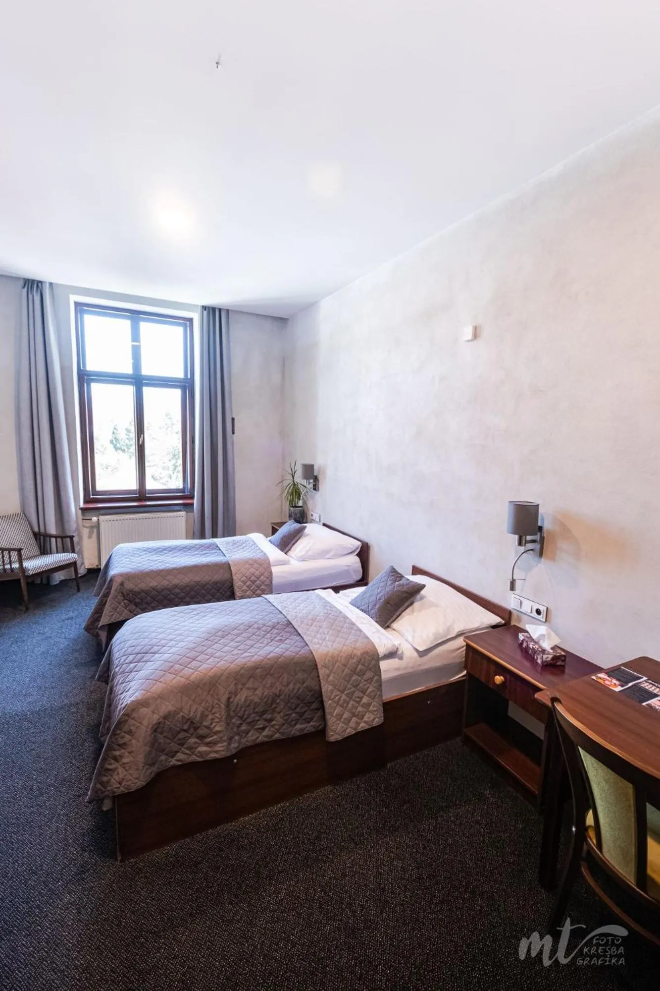 Bed in Hotel Centrum