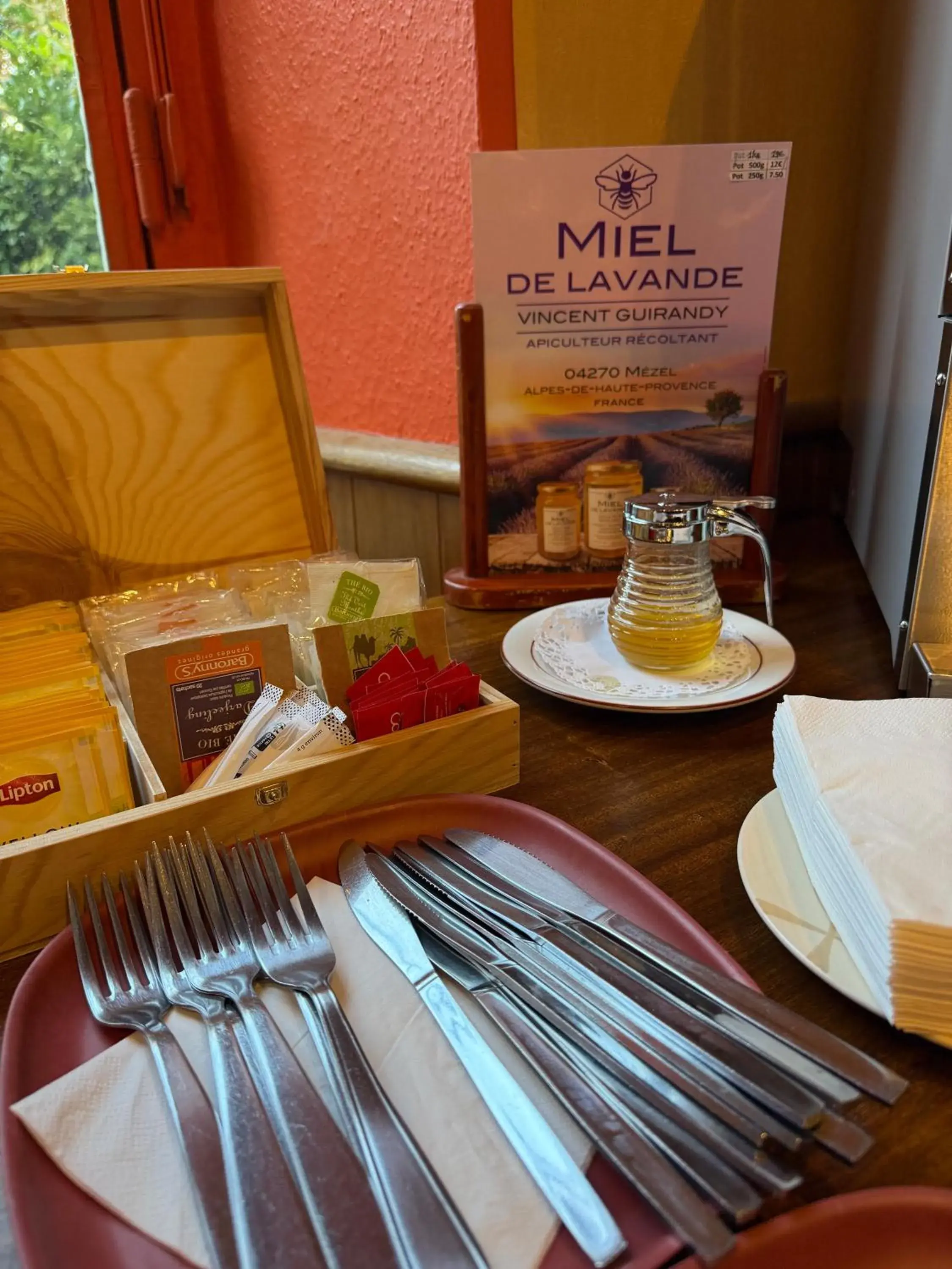 Breakfast in Hotel De Provence Breakfast in Hotel De Provence