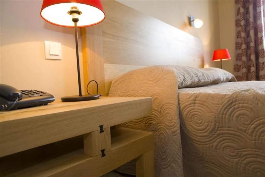 Bed in Hotel Cesario