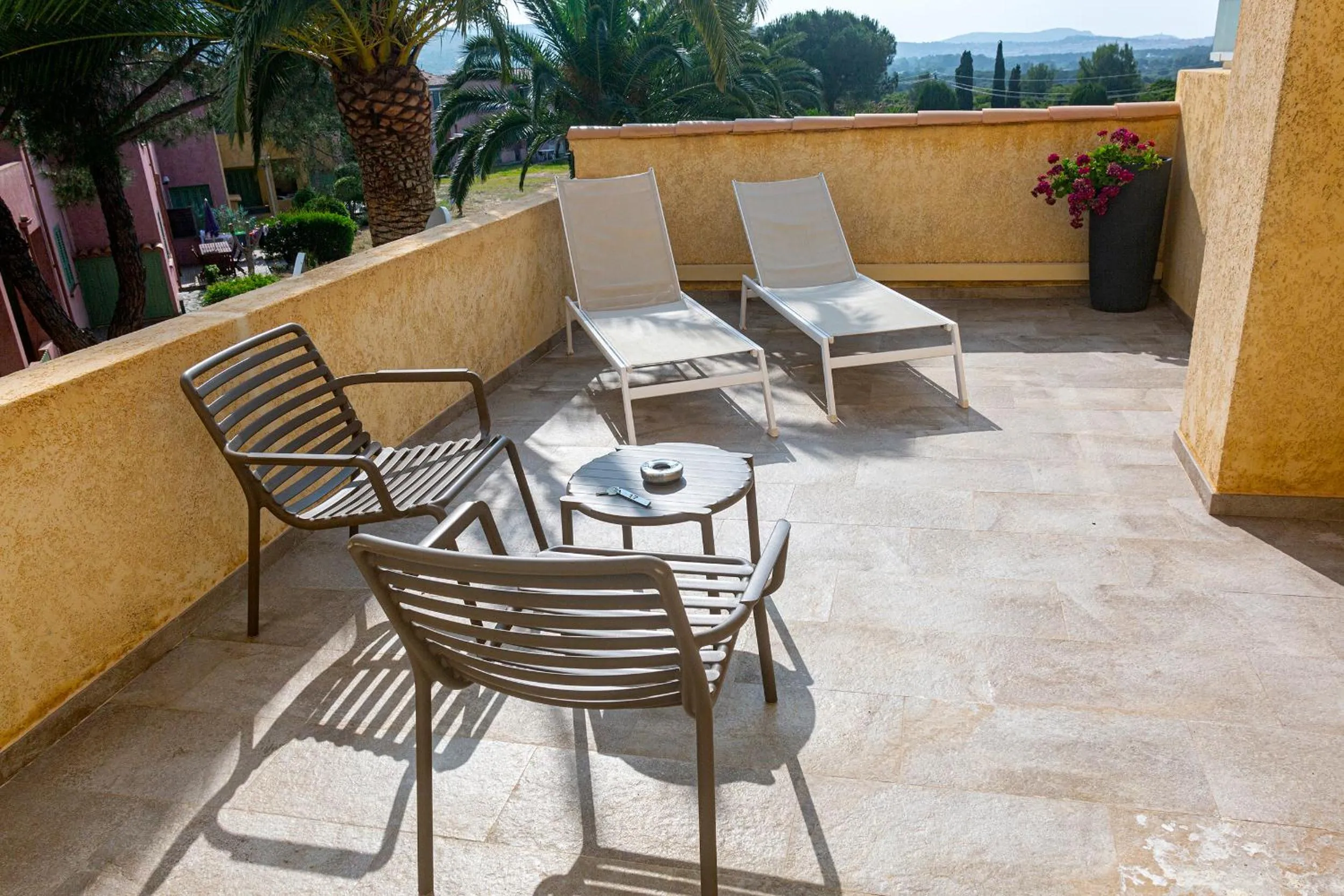 Balcony/Terrace in Hotel Cesario