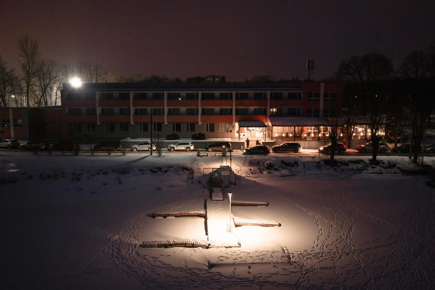 Property building in Hotel Mezaparks