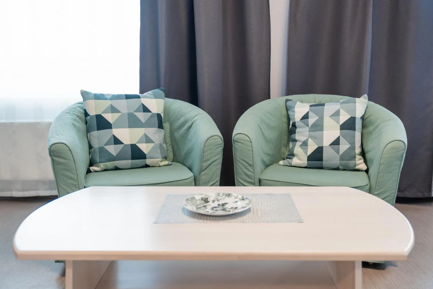 Seating area in Hotel Mezaparks