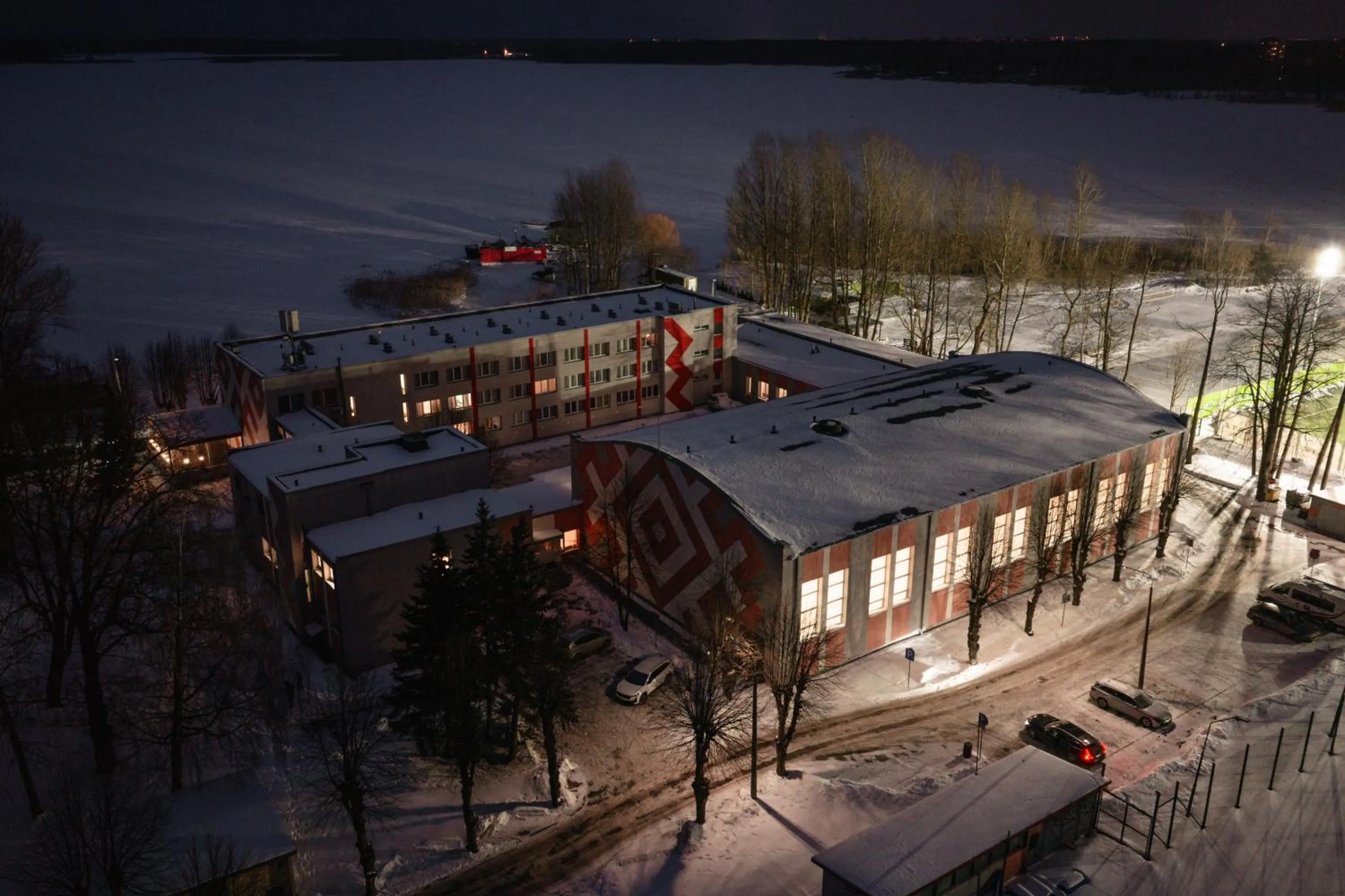 Property building in Hotel Mezaparks