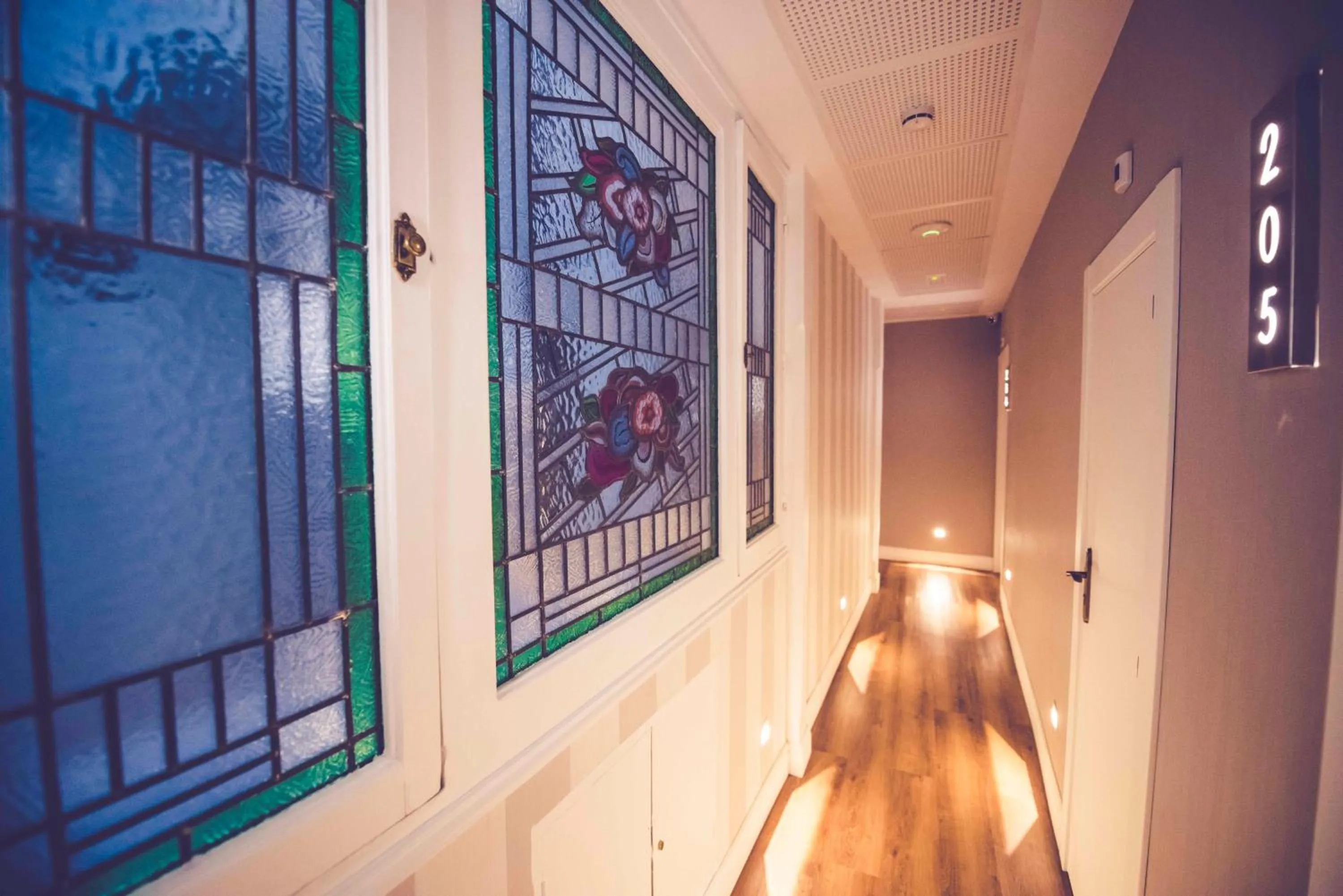 Decorative detail in Hostal Lisboa