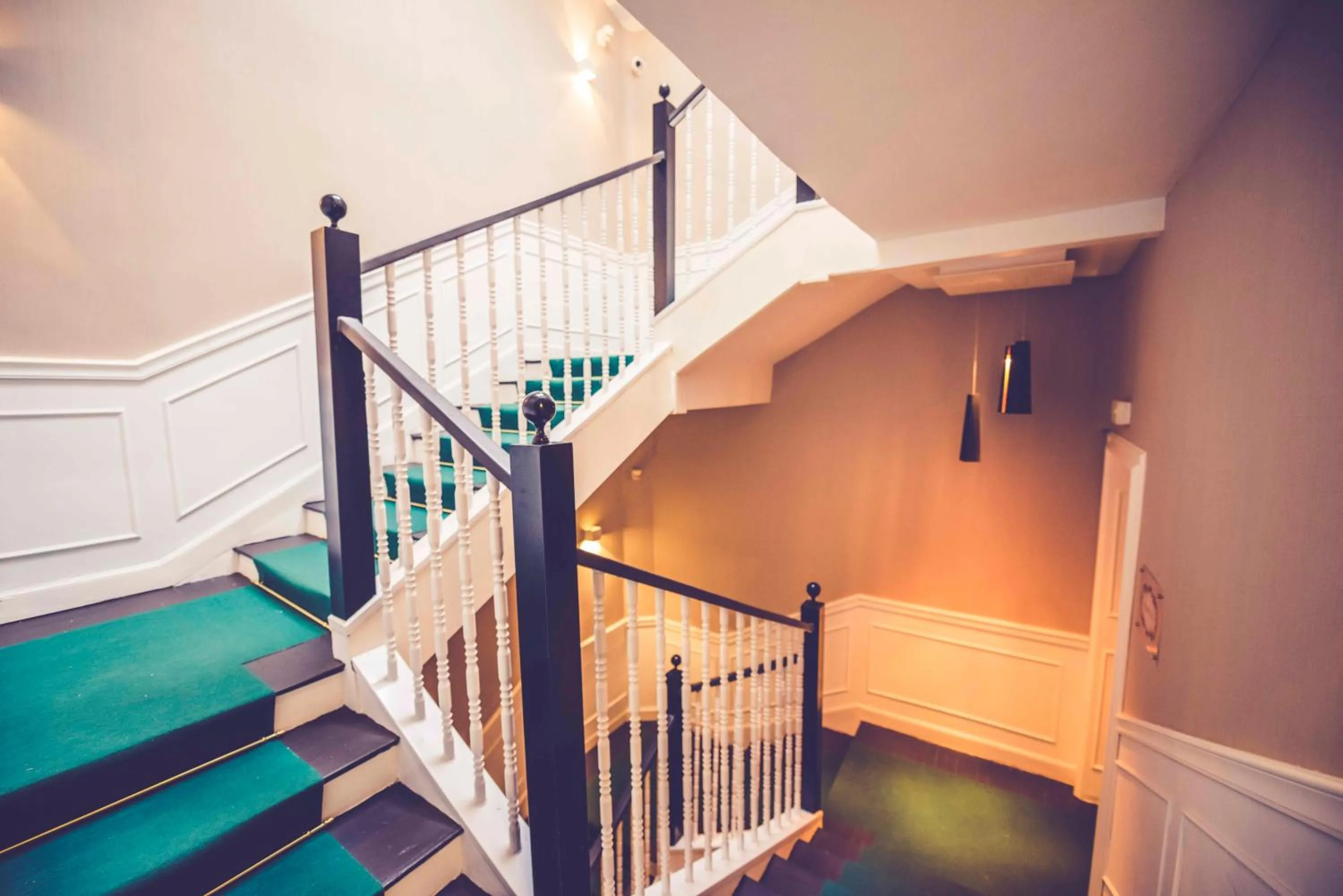 Decorative detail, Bed in Hostal Lisboa