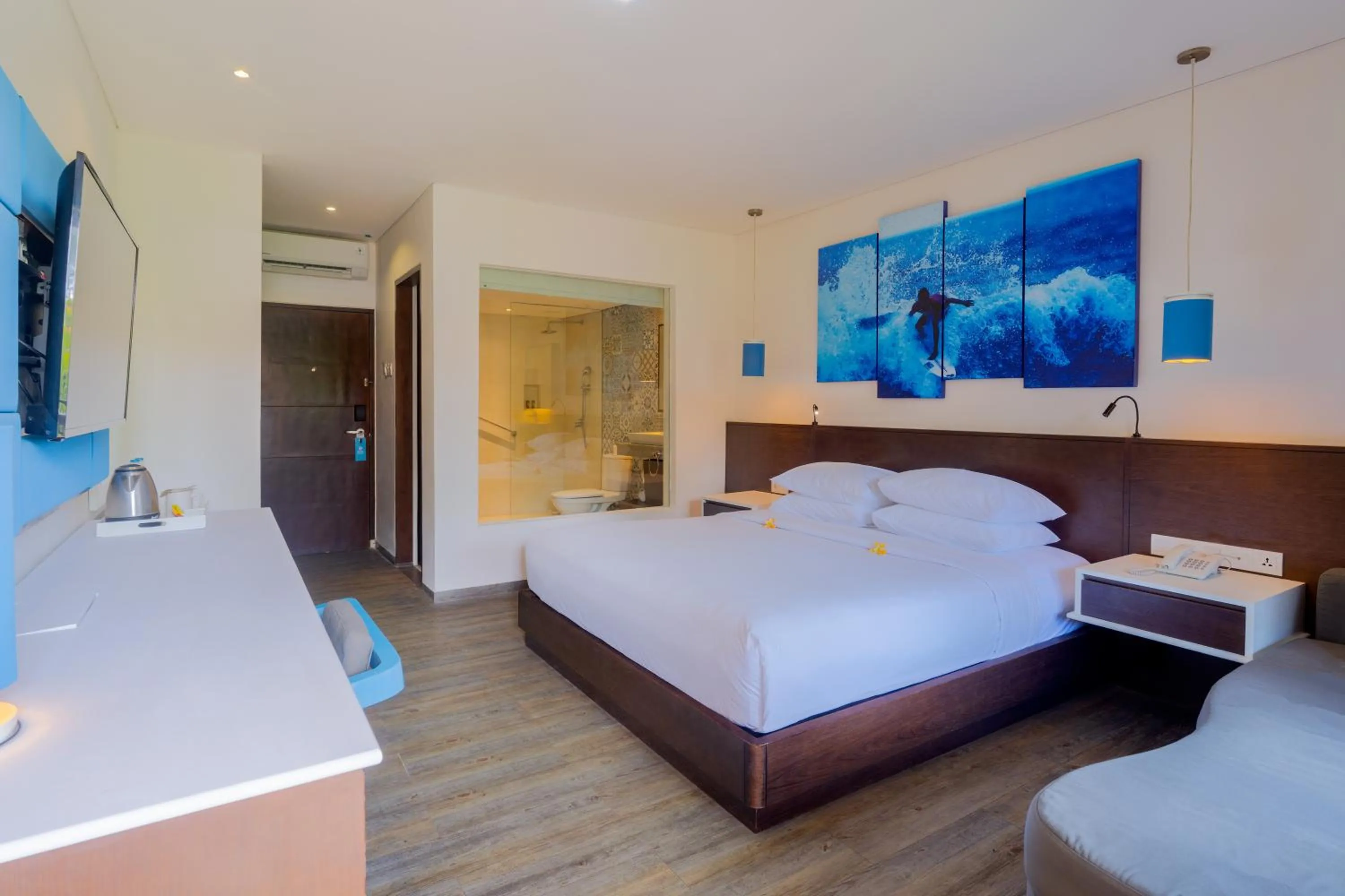 Bedroom, Bed in Kuta Beach Club Hotel