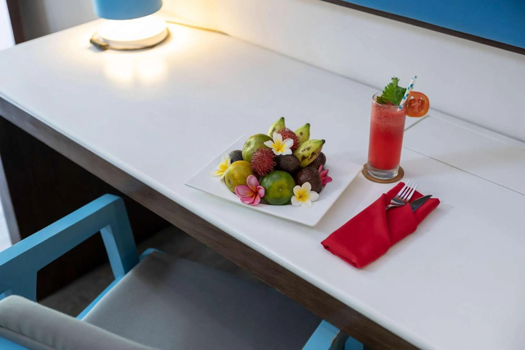 Food and drinks in Kuta Beach Club Hotel