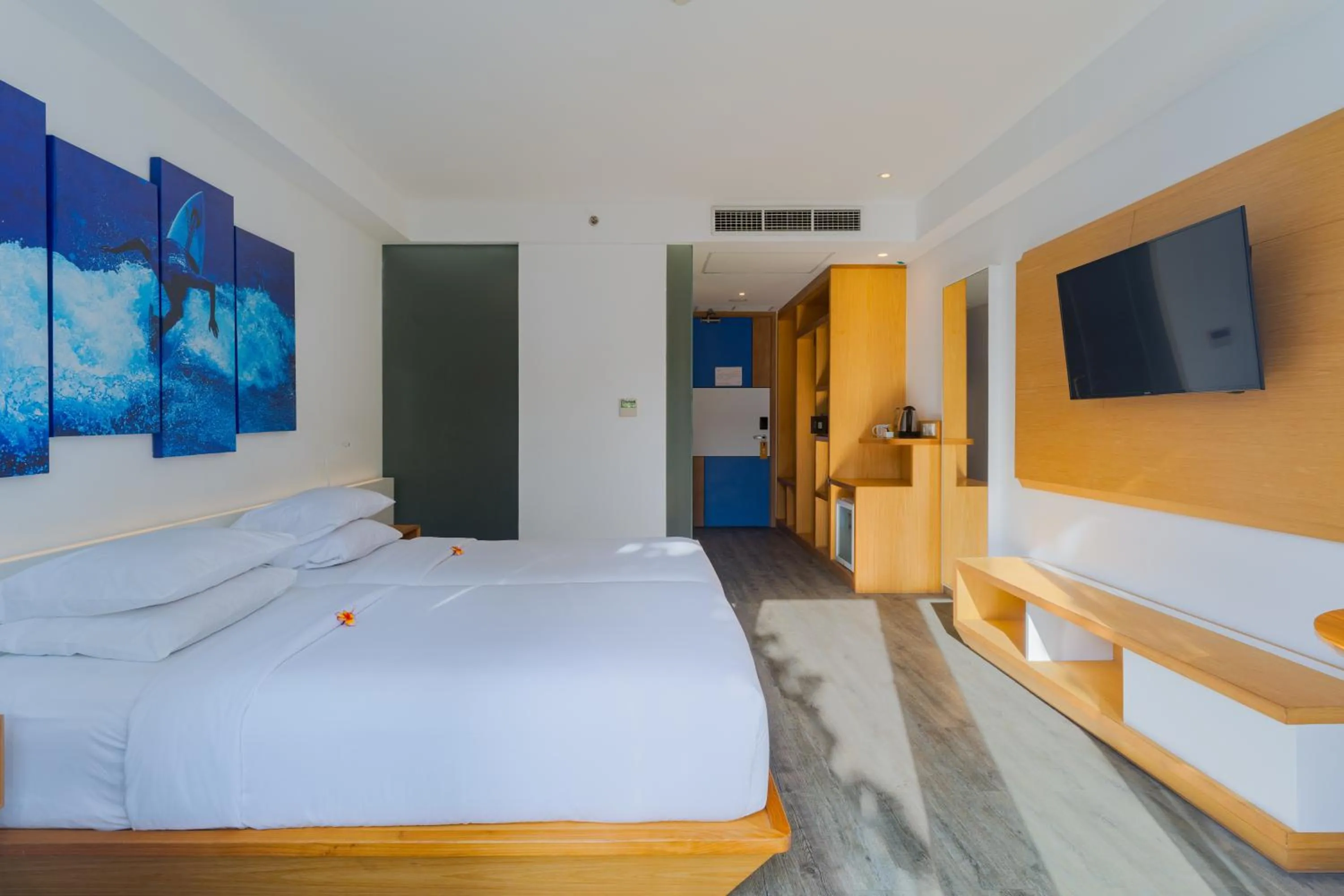 Bedroom, Bed in Kuta Beach Club Hotel