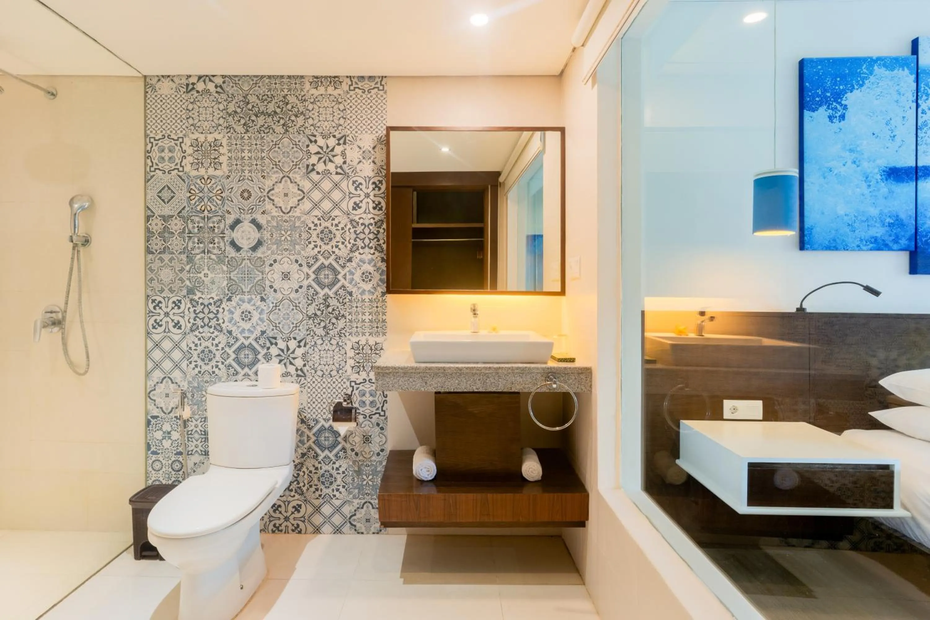 Bathroom in Kuta Beach Club Hotel