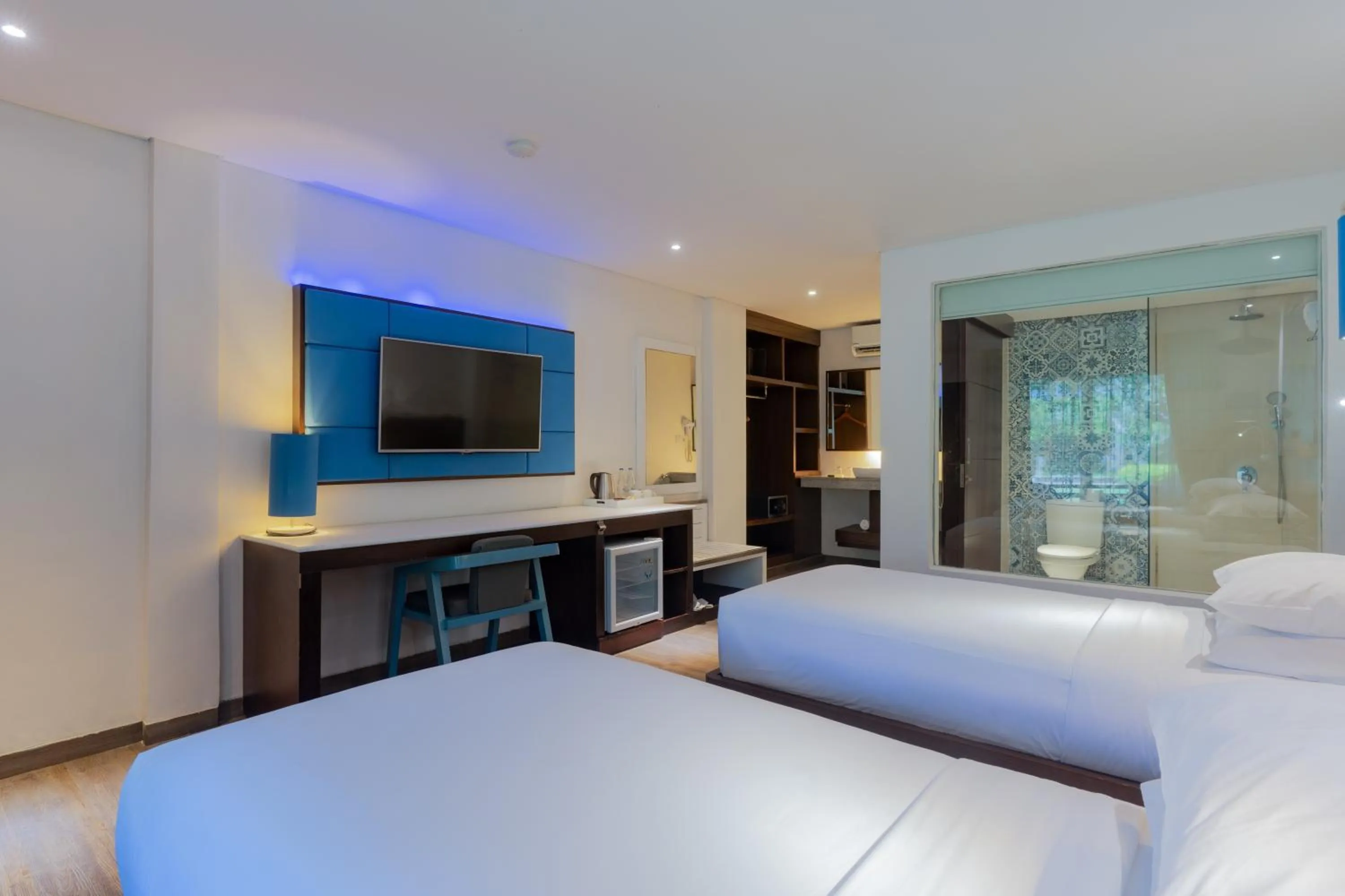 Bedroom, Bed in Kuta Beach Club Hotel