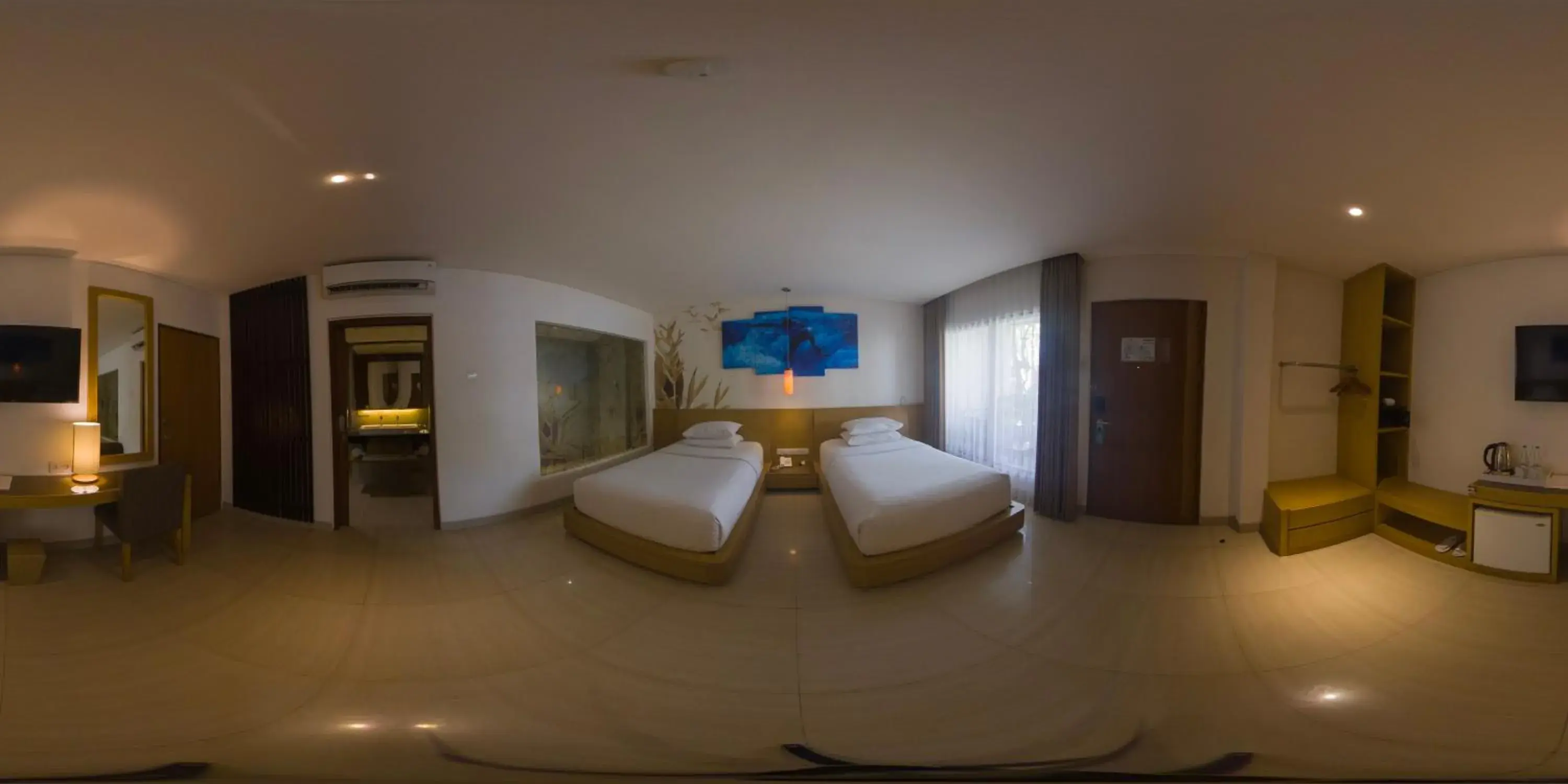 Bedroom, Bed in SOL by Meliá Kuta Bali