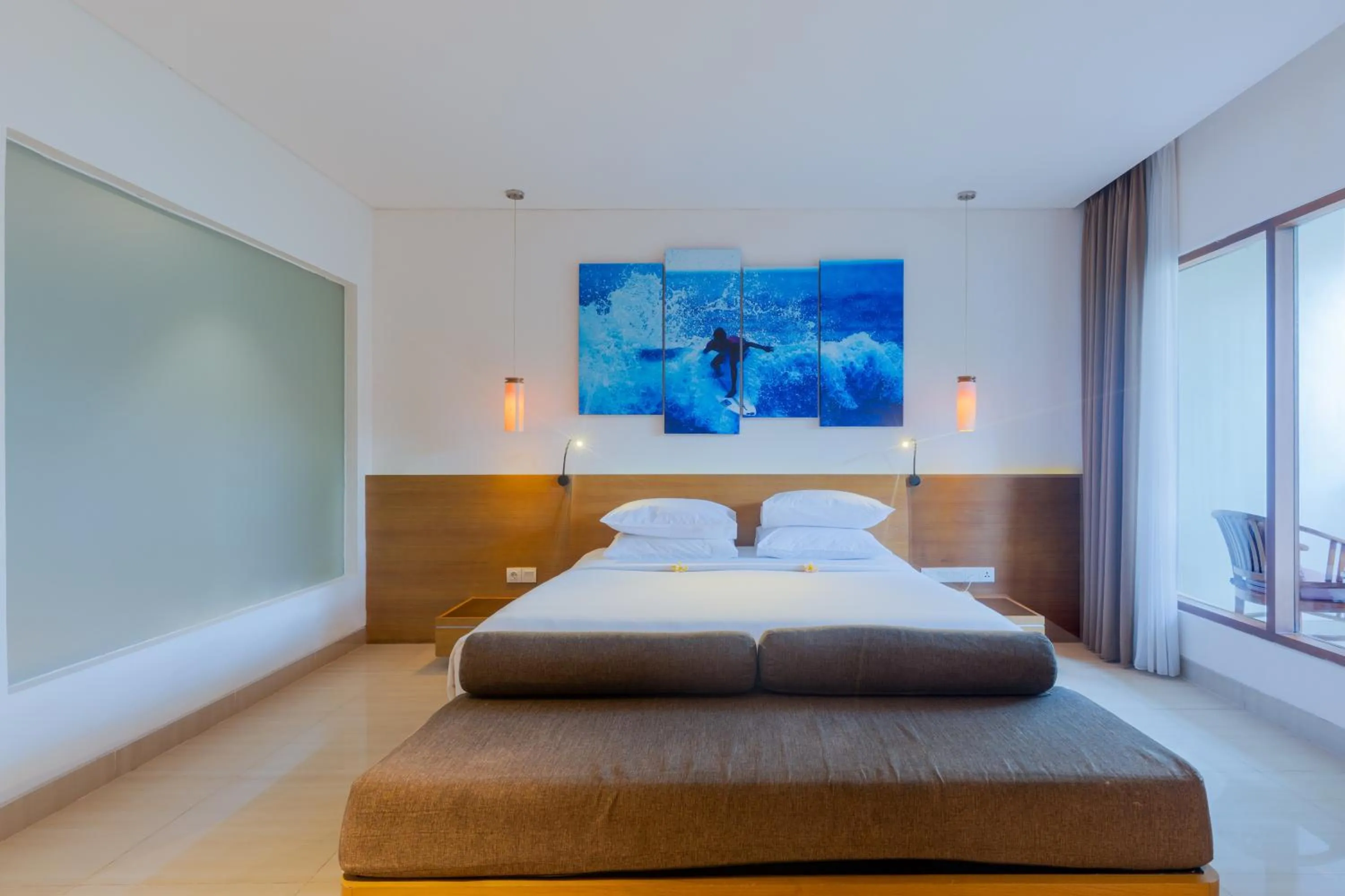 Bedroom, Bed in Kuta Beach Club Hotel