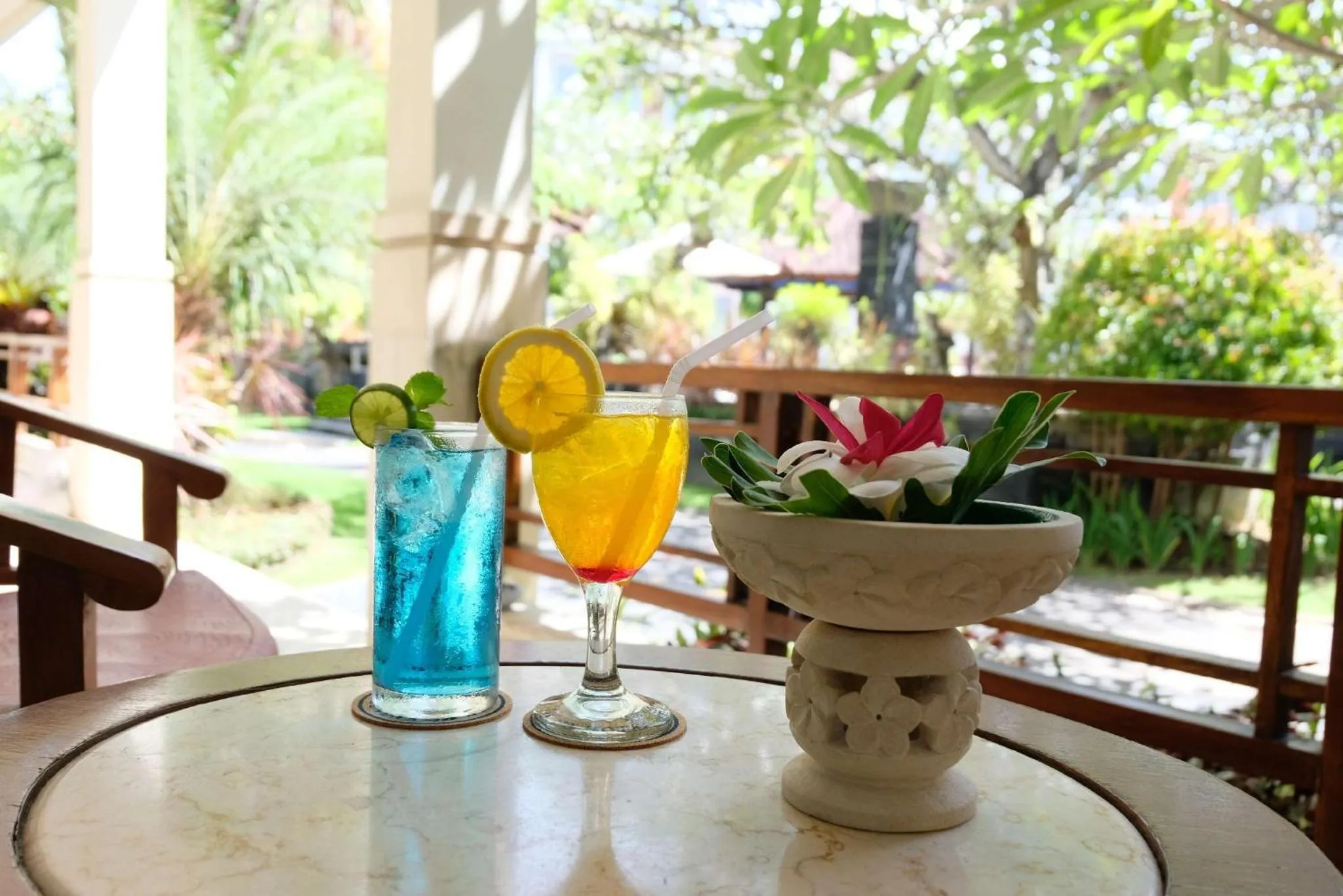 Drinks in Kuta Beach Club Hotel