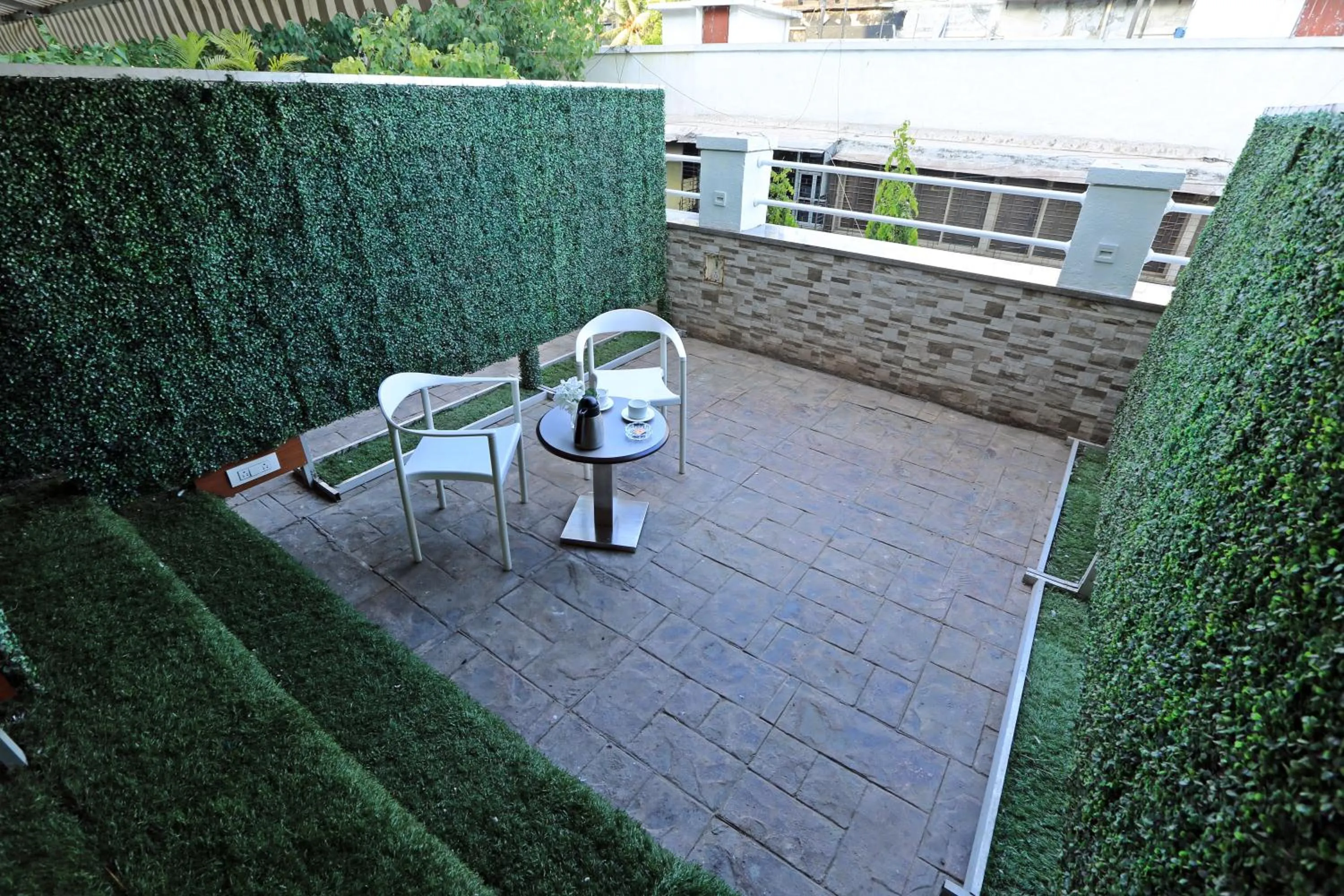 Patio in The Oriental Residency