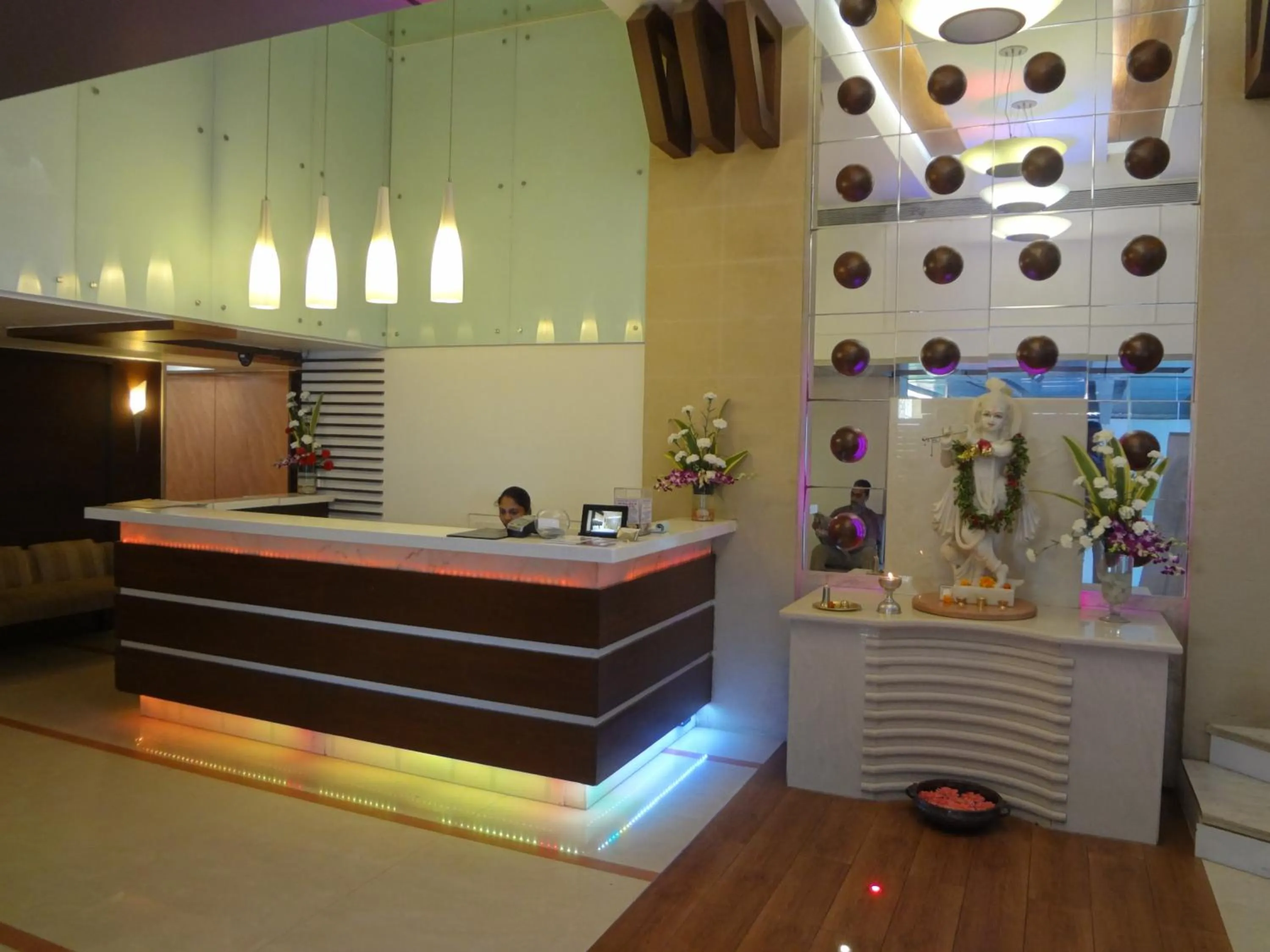 Lobby or reception in The Oriental Residency