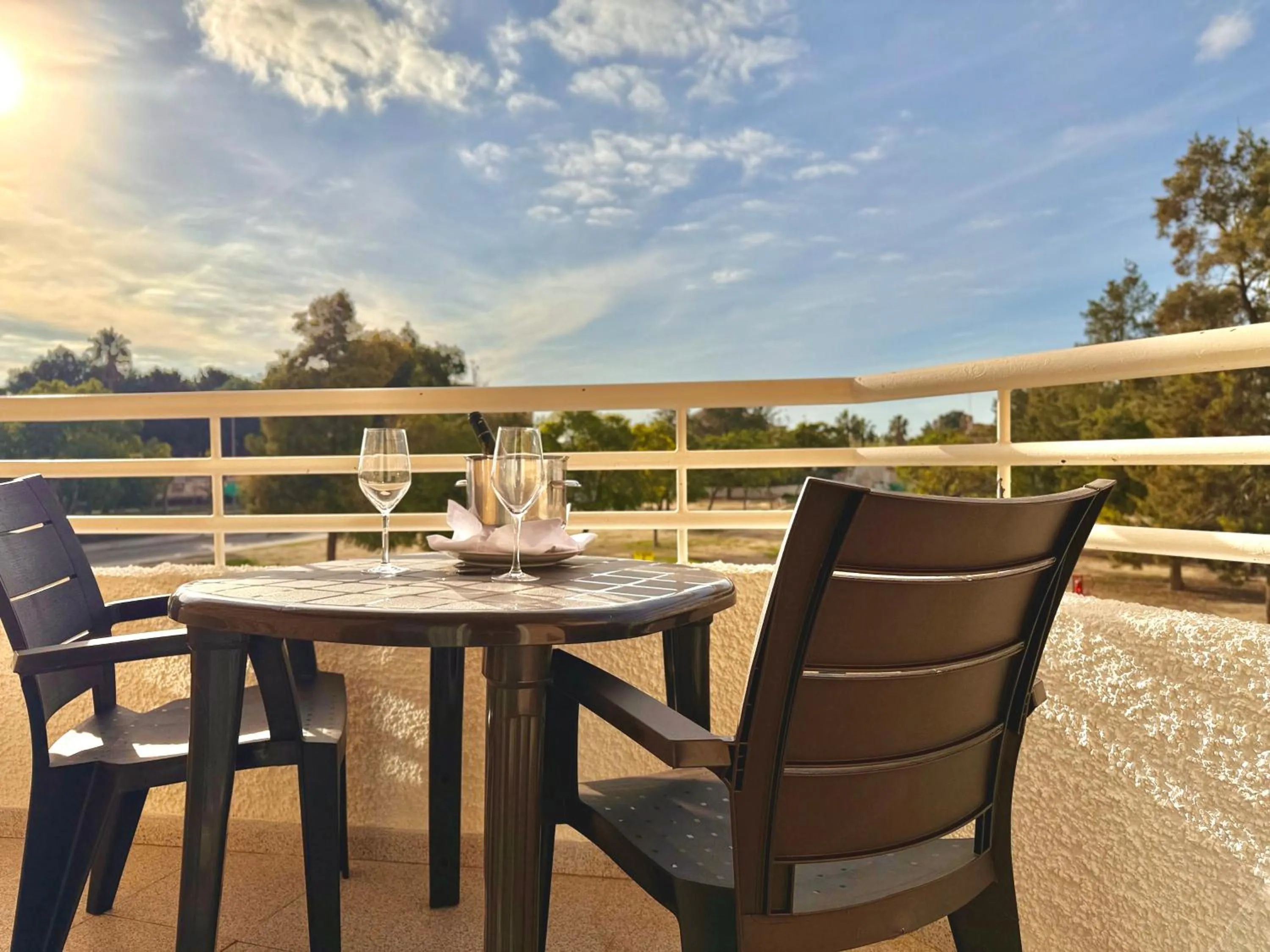 Balcony/Terrace in Destinos De Sol Los Alcazares - Montepío Minería