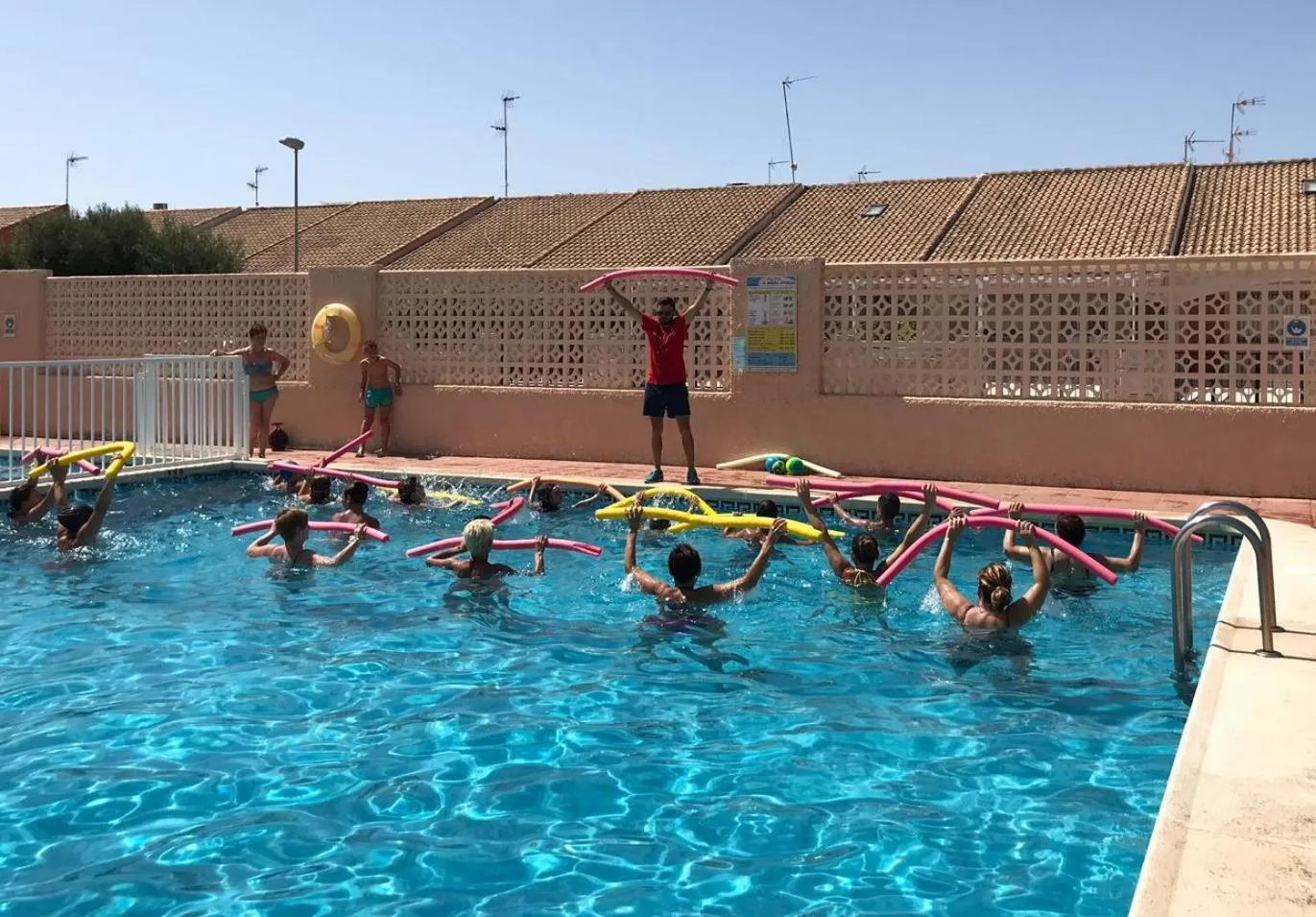 Swimming pool in Destinos De Sol Los Alcazares - Montepío Minería