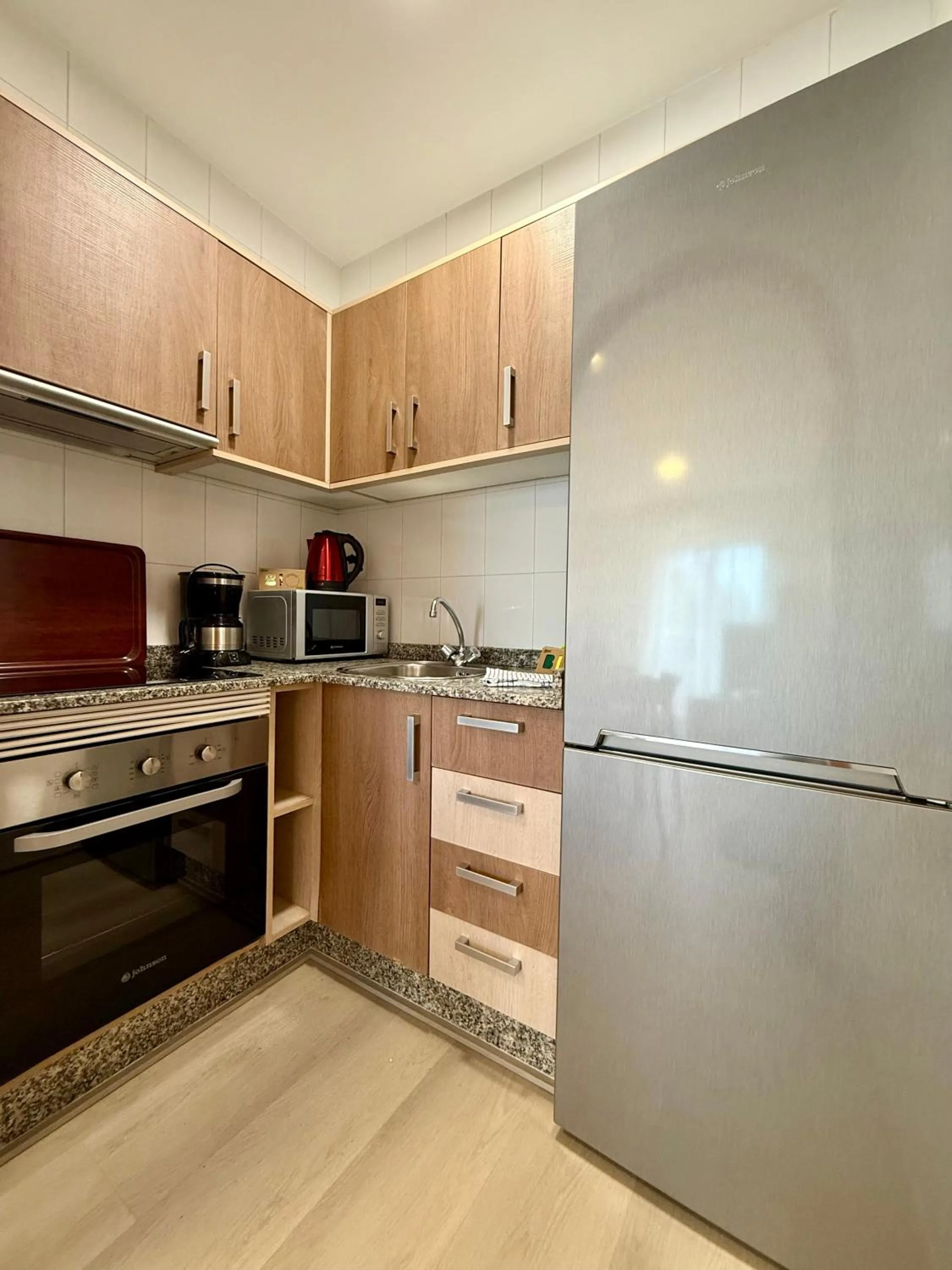 kitchen in Destinos De Sol Los Alcazares - Montepío Minería