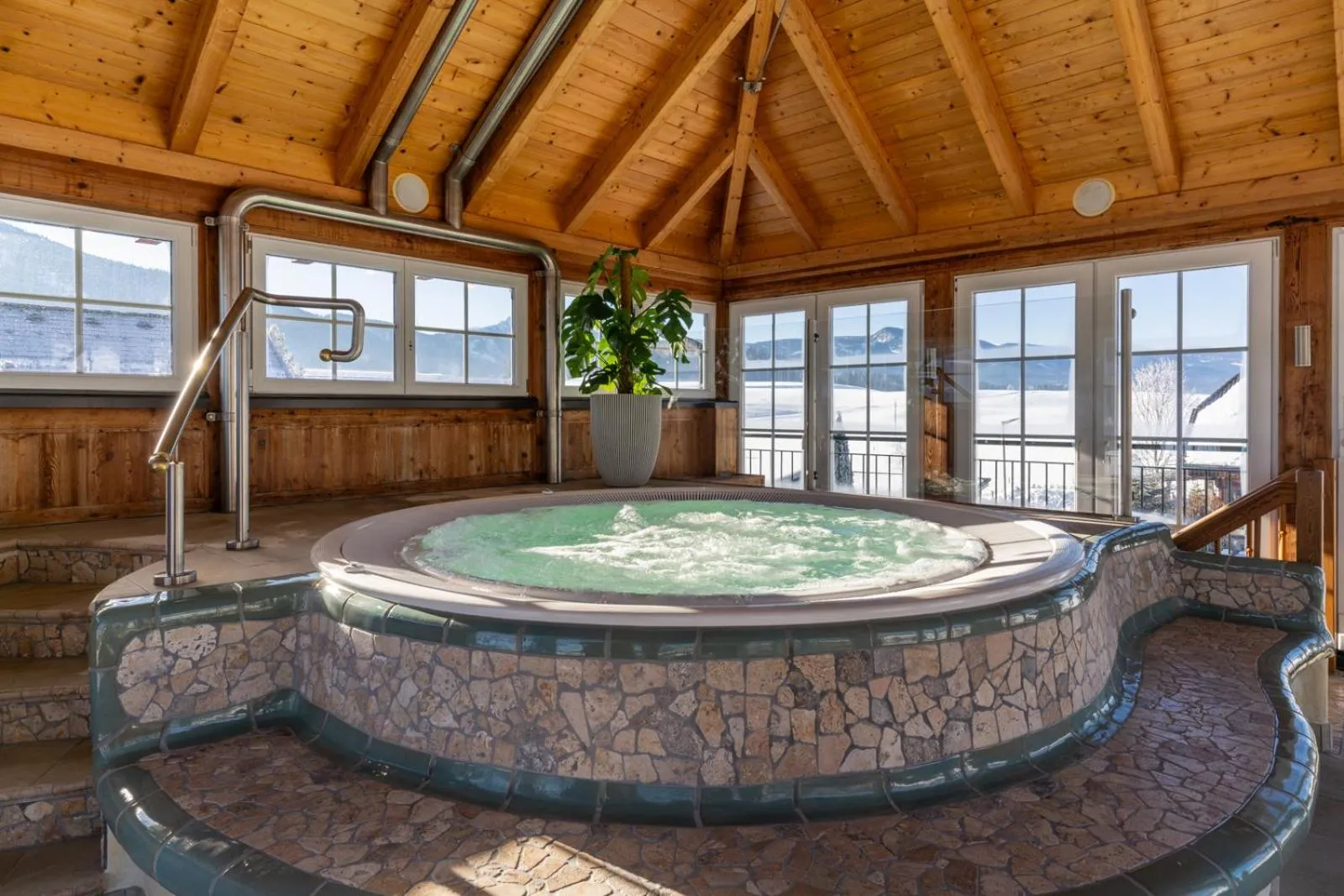 Hot Tub in Wander- und Wellnesshotel Kanzler