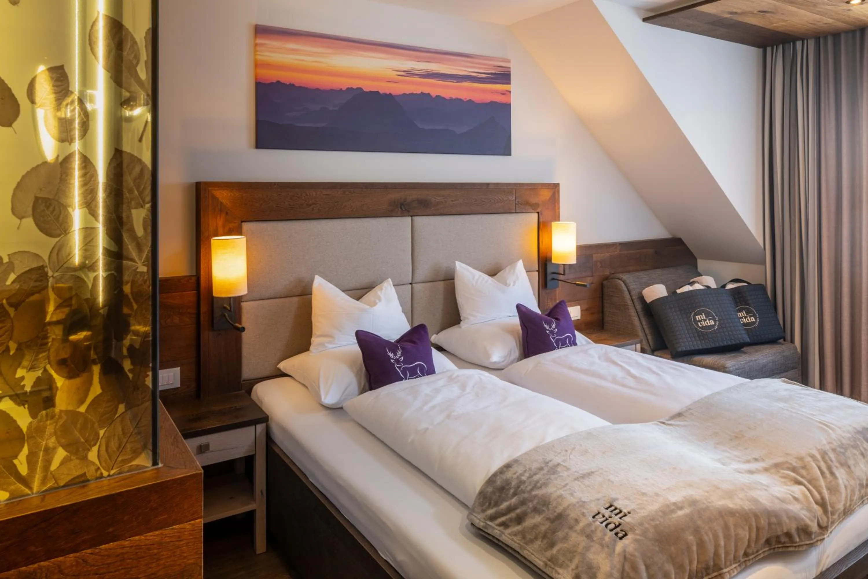 Bed in Wander- und Wellnesshotel Kanzler