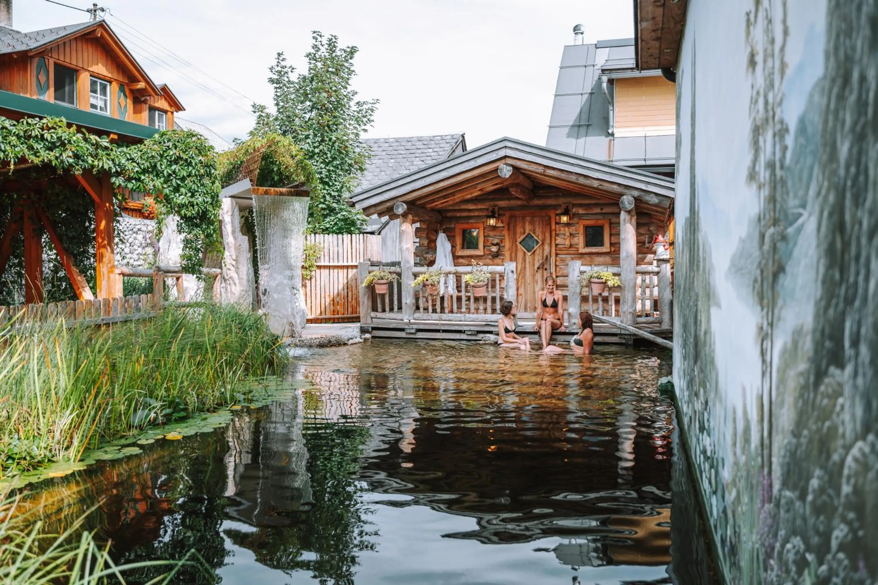 Garden in Wander- und Wellnesshotel Kanzler