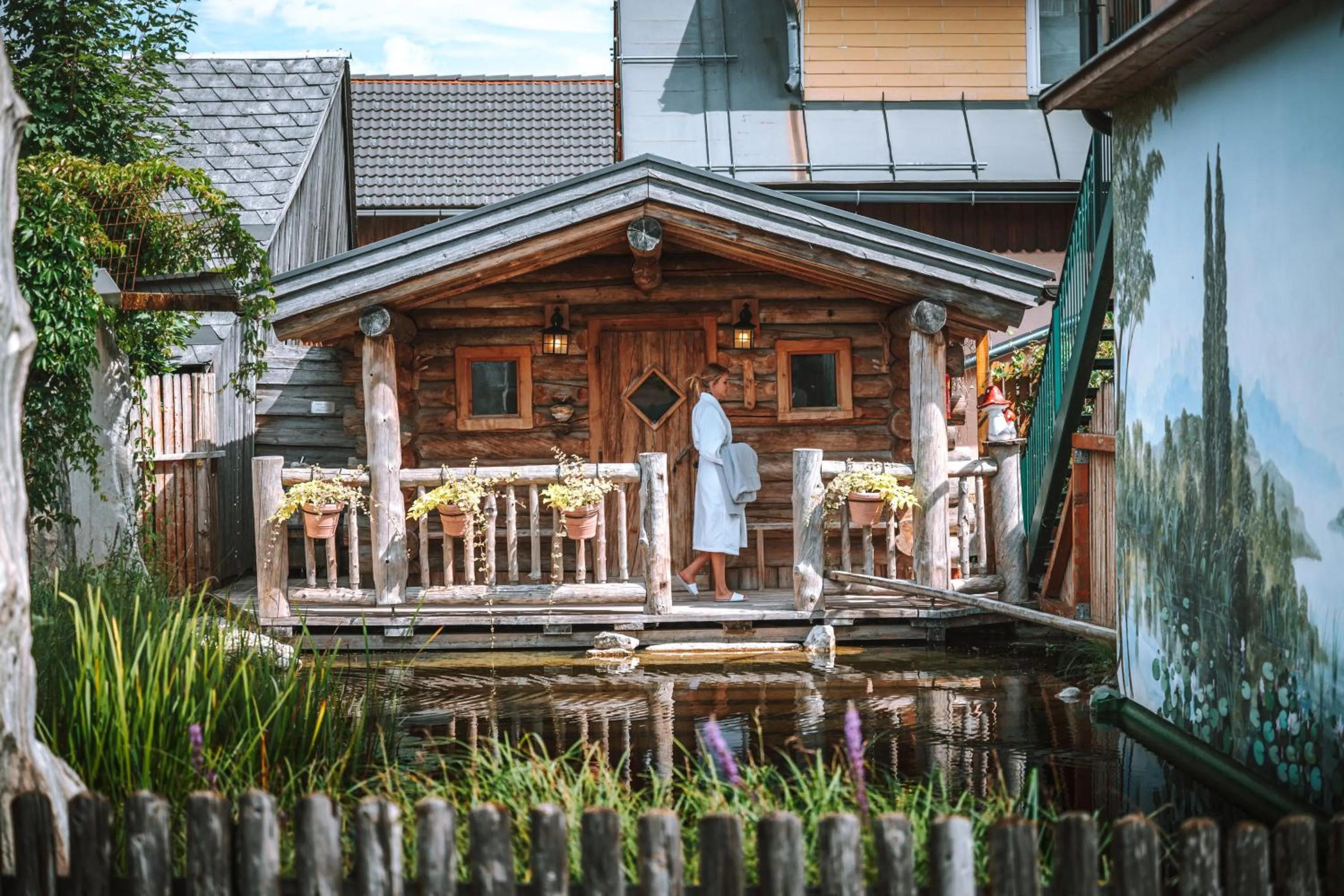Sauna in Wander- und Wellnesshotel Kanzler