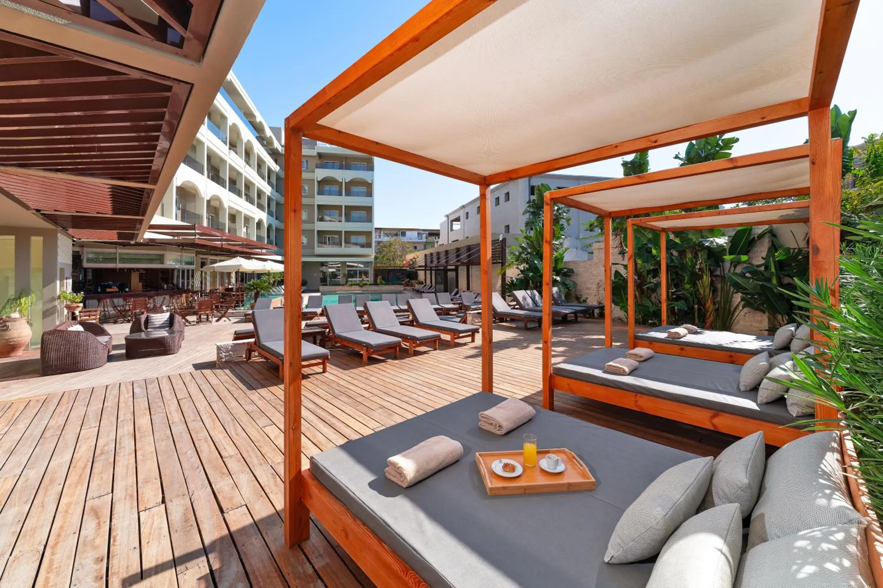 Swimming pool in Athineon Hotel Swimming pool in Athineon Hotel