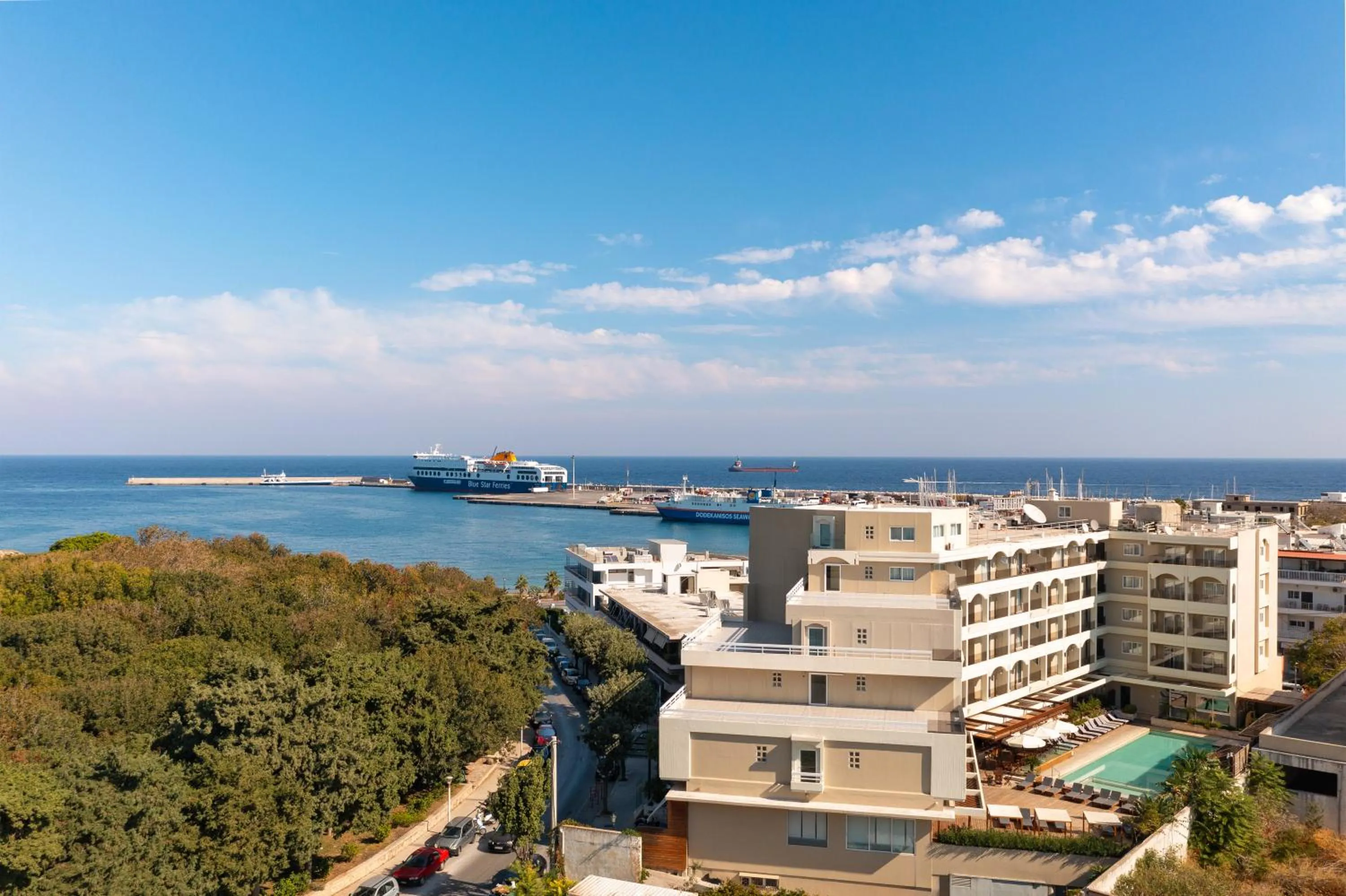 Property building in Athineon Hotel