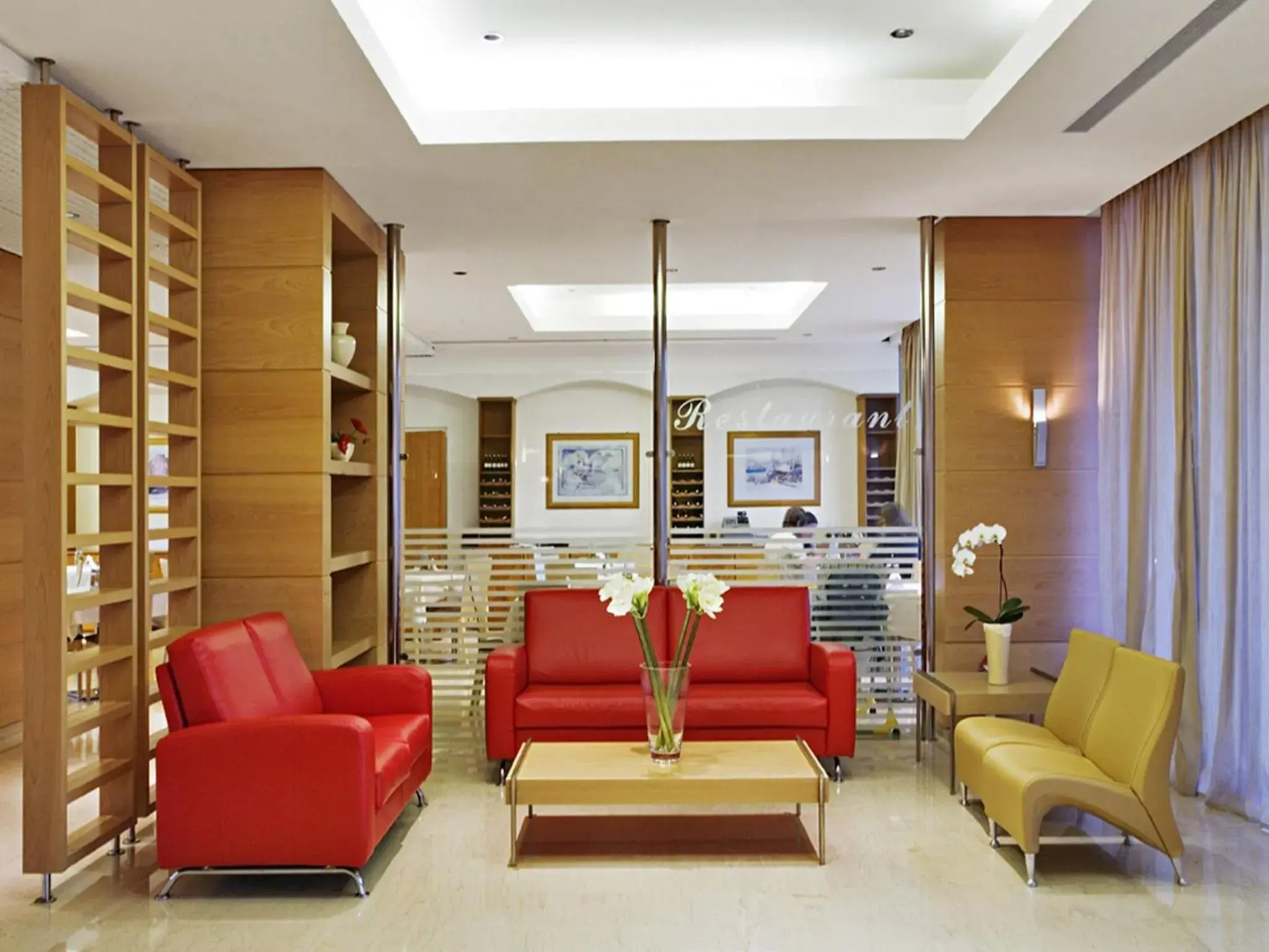 Living room in Athineon Hotel Living room in Athineon Hotel