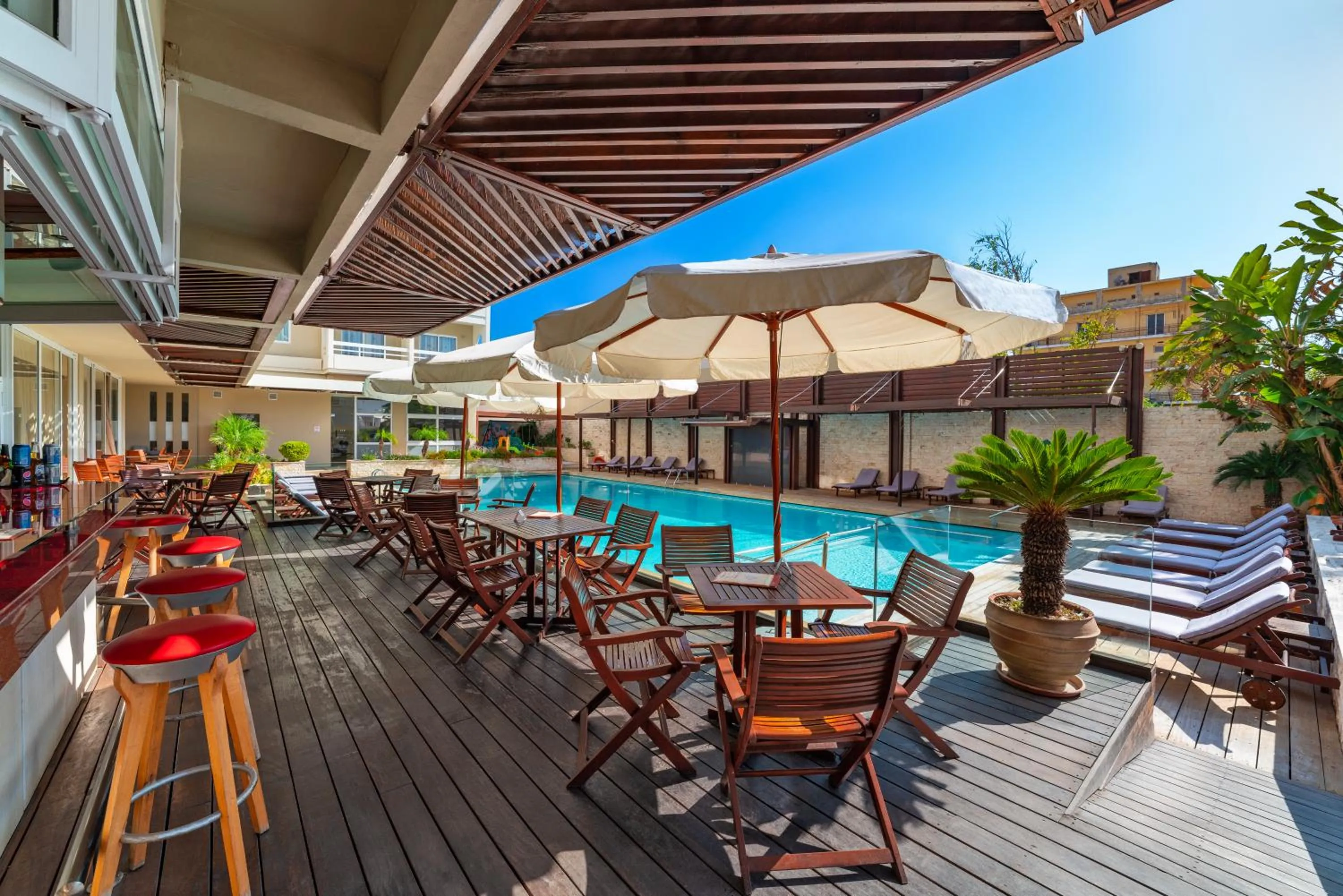 Lounge or bar in Athineon Hotel