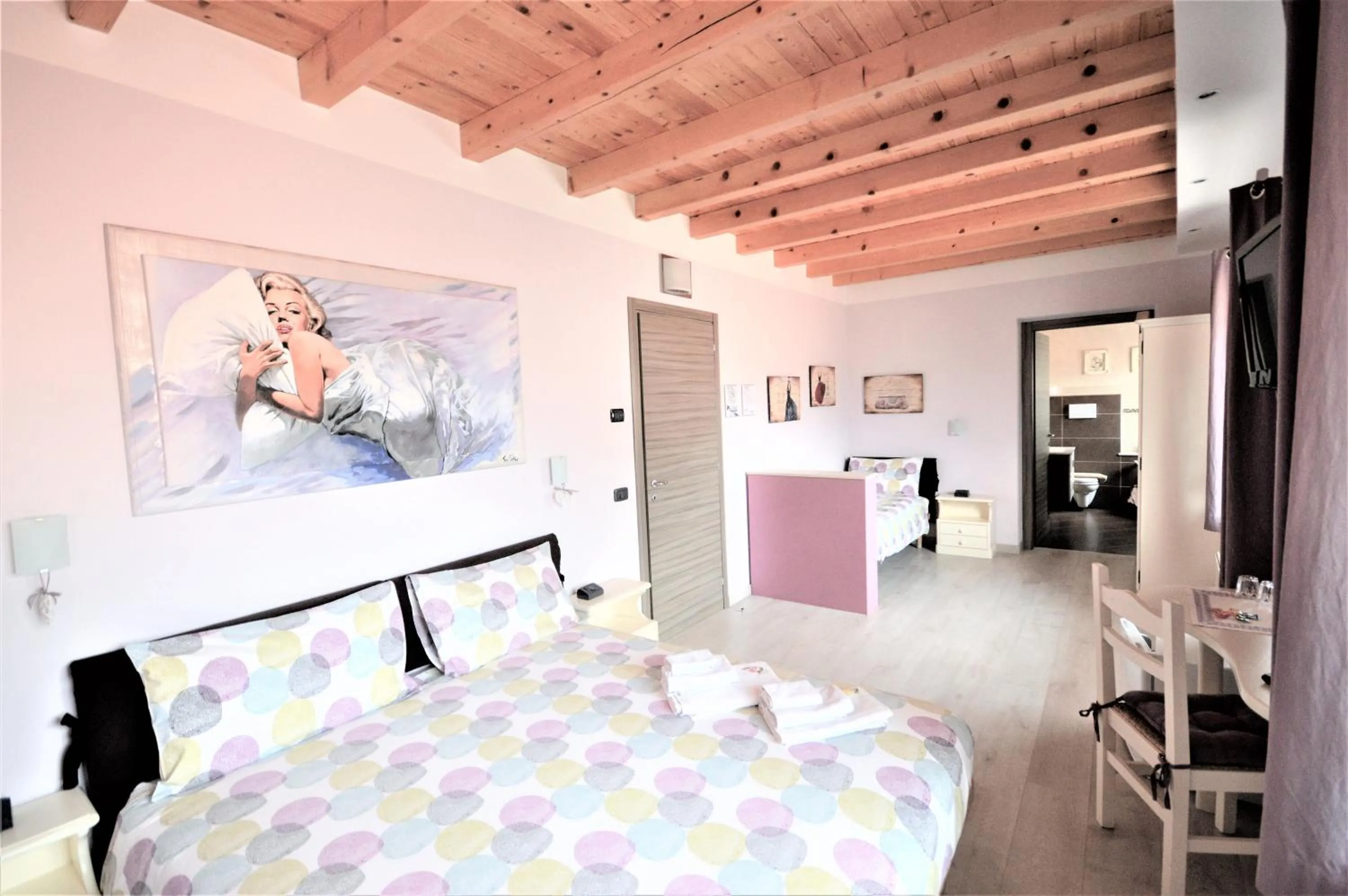 Bedroom, Bed in B&B La Vecchia Tipografia - Lago D'Idro