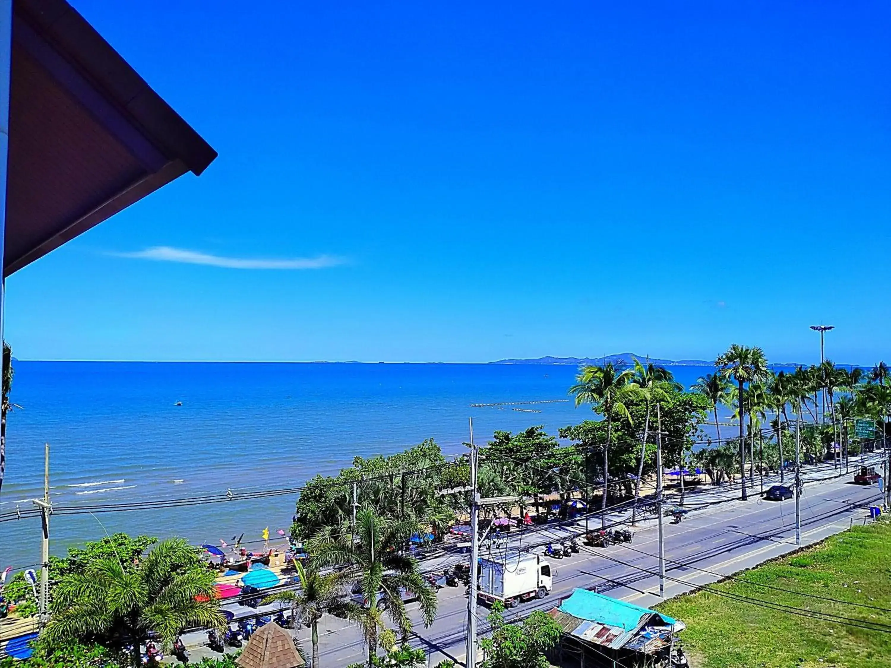 Sea view in Royal Thai Pavilion Jomtien Hotel Sea view in Royal Thai Pavilion Jomtien Hotel