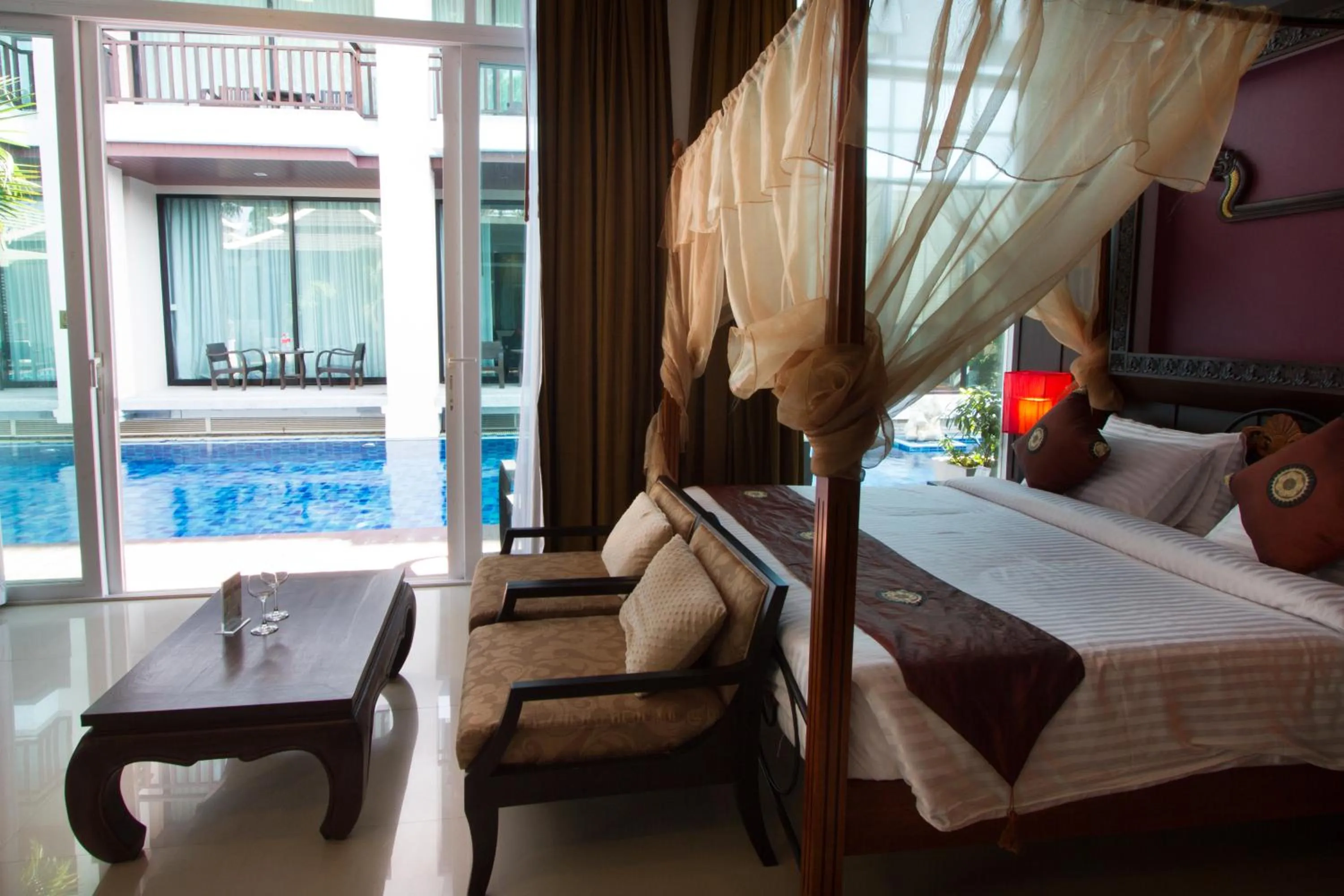 Day, Bed in Royal Thai Pavilion Jomtien Hotel