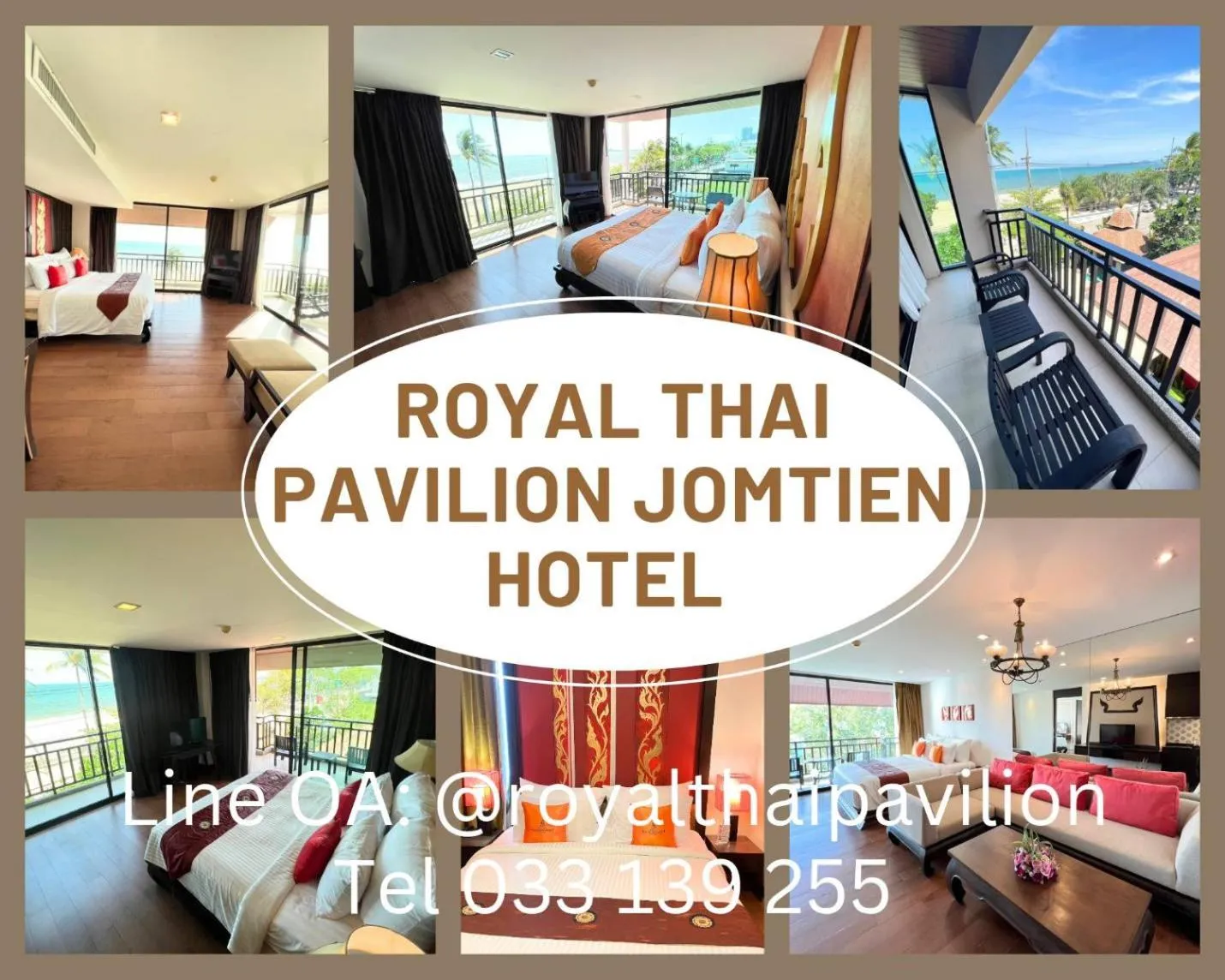 Bedroom in Royal Thai Pavilion Jomtien Hotel