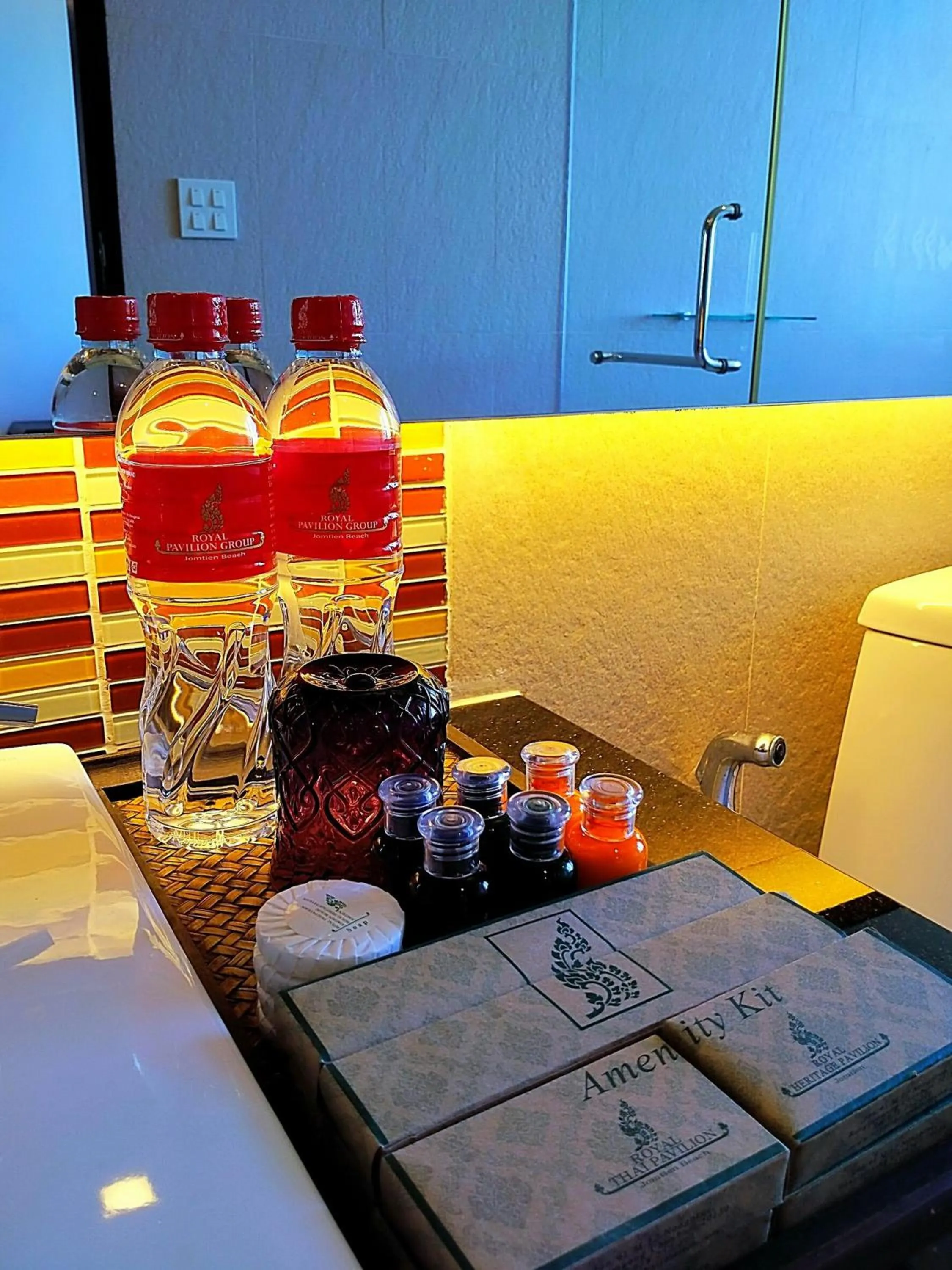 Drinks in Royal Thai Pavilion Jomtien Hotel