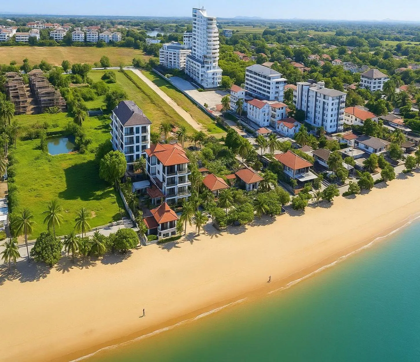 Property building in Royal Thai Pavilion Jomtien Hotel