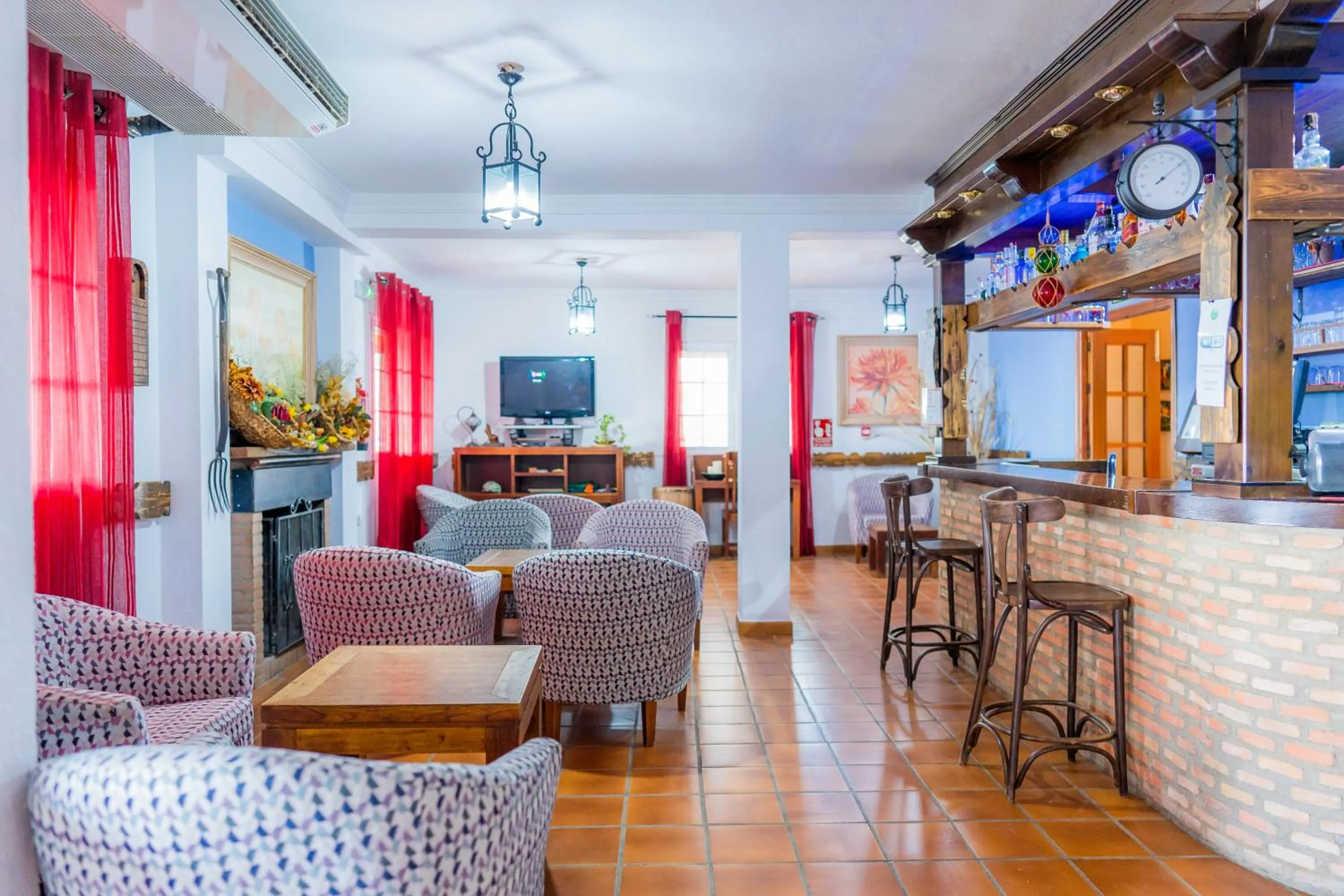 Communal lounge/ TV room in Complejo Los Veneros